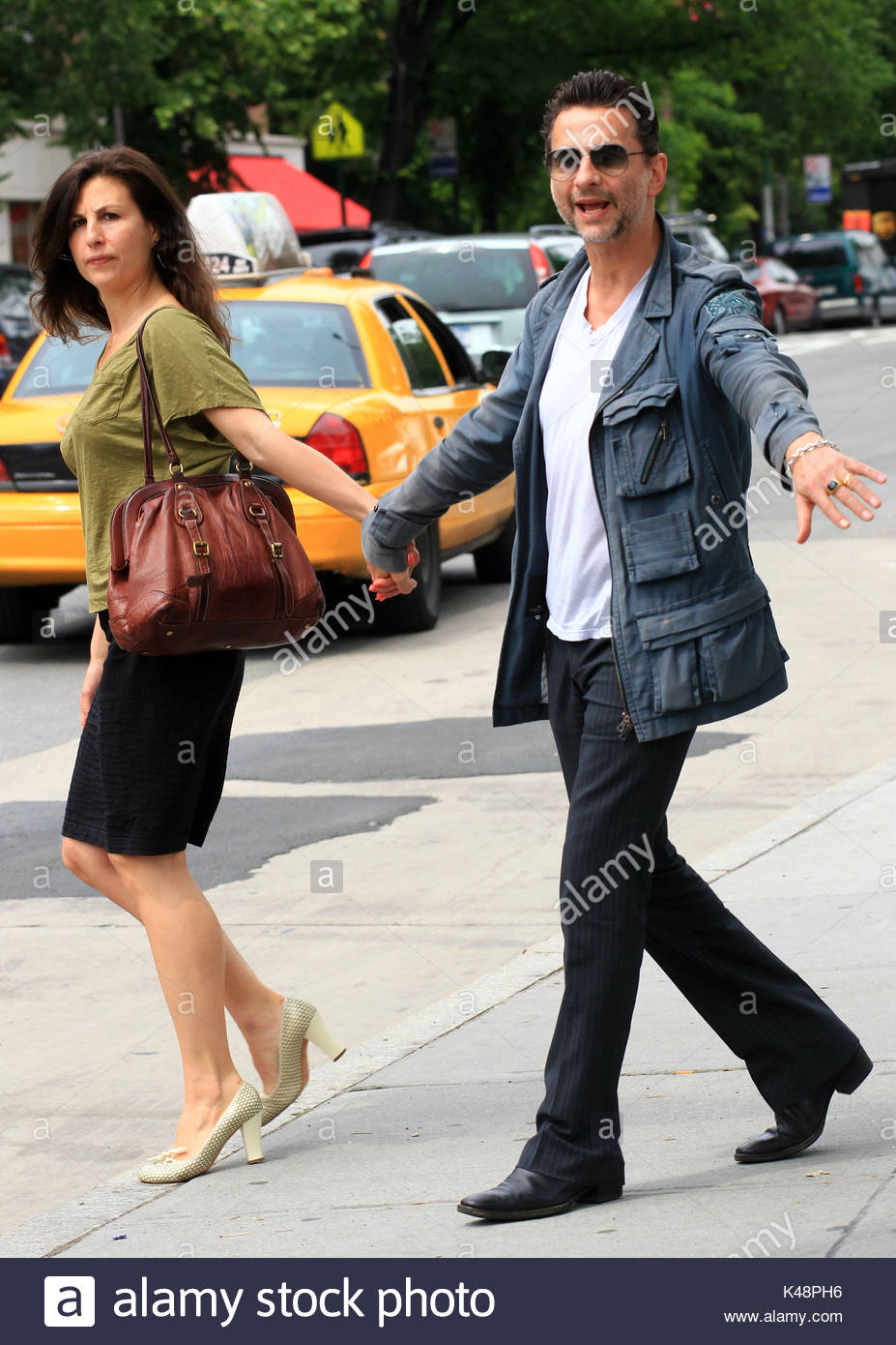 dave gahan jennifer sklias gahan dave gahan out in soho with wife K48PH6