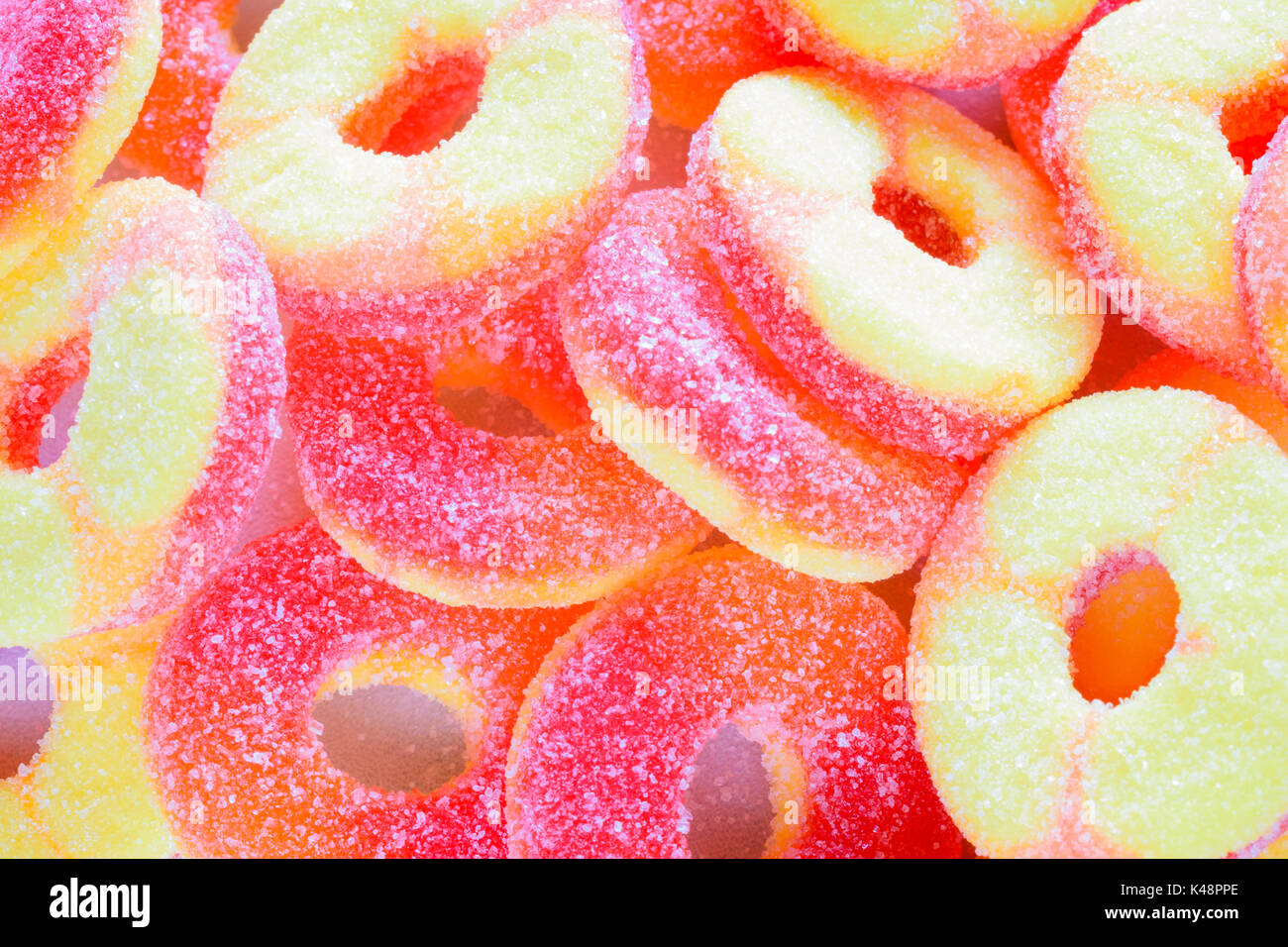 Gummy Candy Background Stock Photo - Alamy