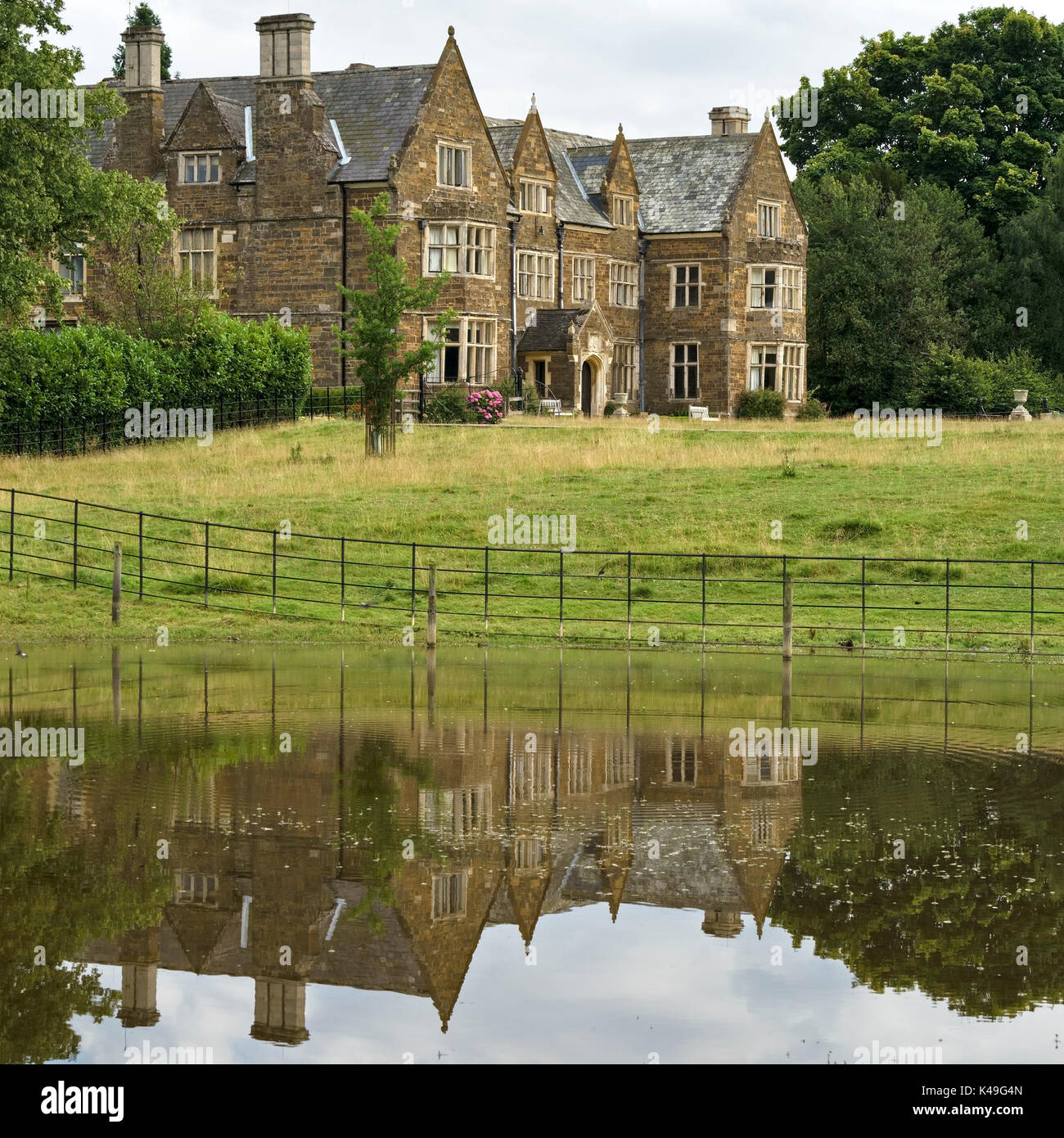 Launde Abbey, Old English Manor House, East Norton, Leicestershire, England, UK Stock Photo