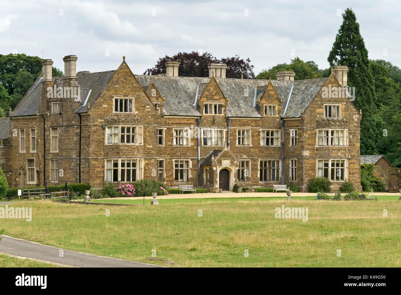 Launde Abbey, Old English Manor House, East Norton, Leicestershire, England, UK Stock Photo