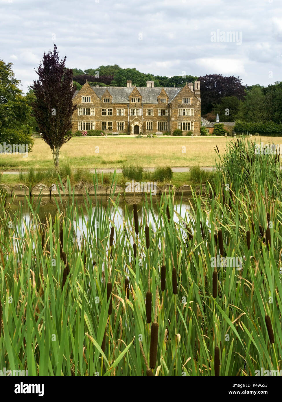 Launde Abbey, Old English Manor House, East Norton, Leicestershire, England, UK Stock Photo