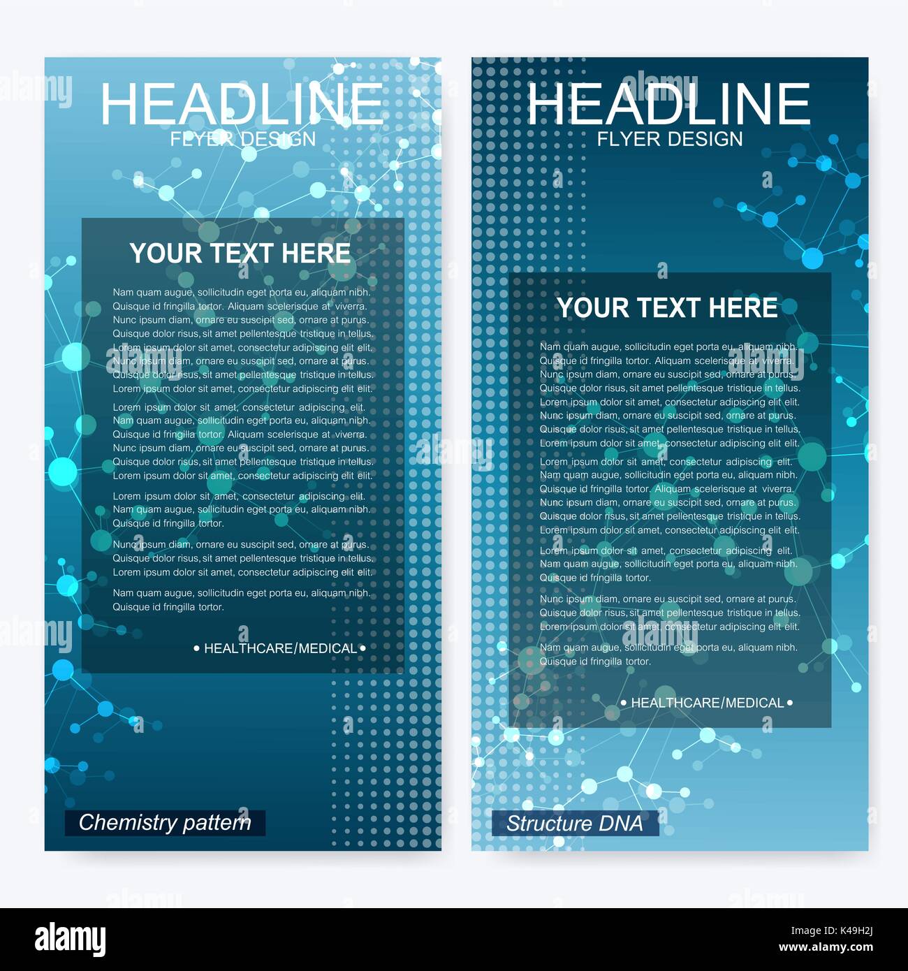 leaflet flyer layout magazine cover corporate identity template
