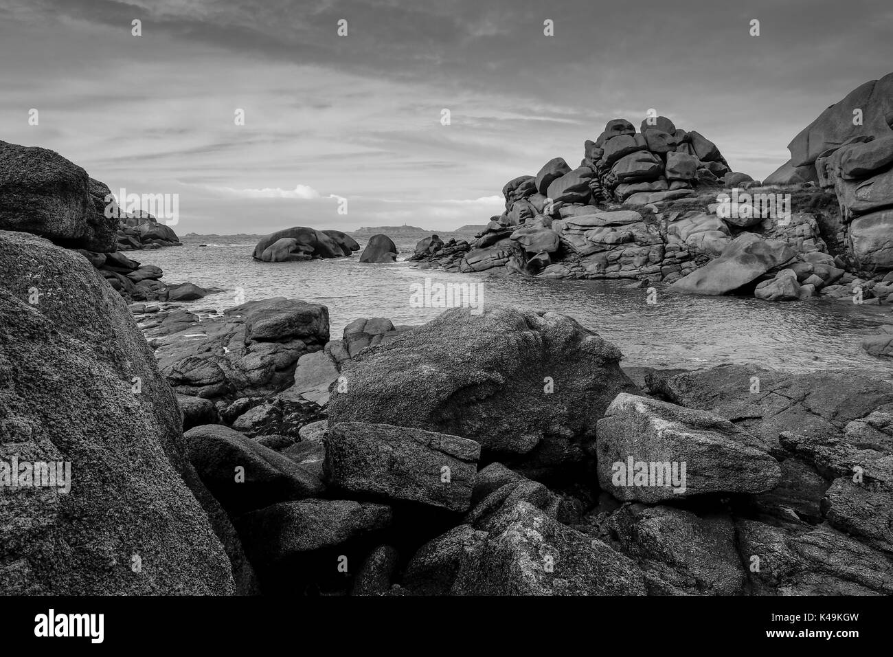 Coast to coast Black and White Stock Photos & Images - Alamy