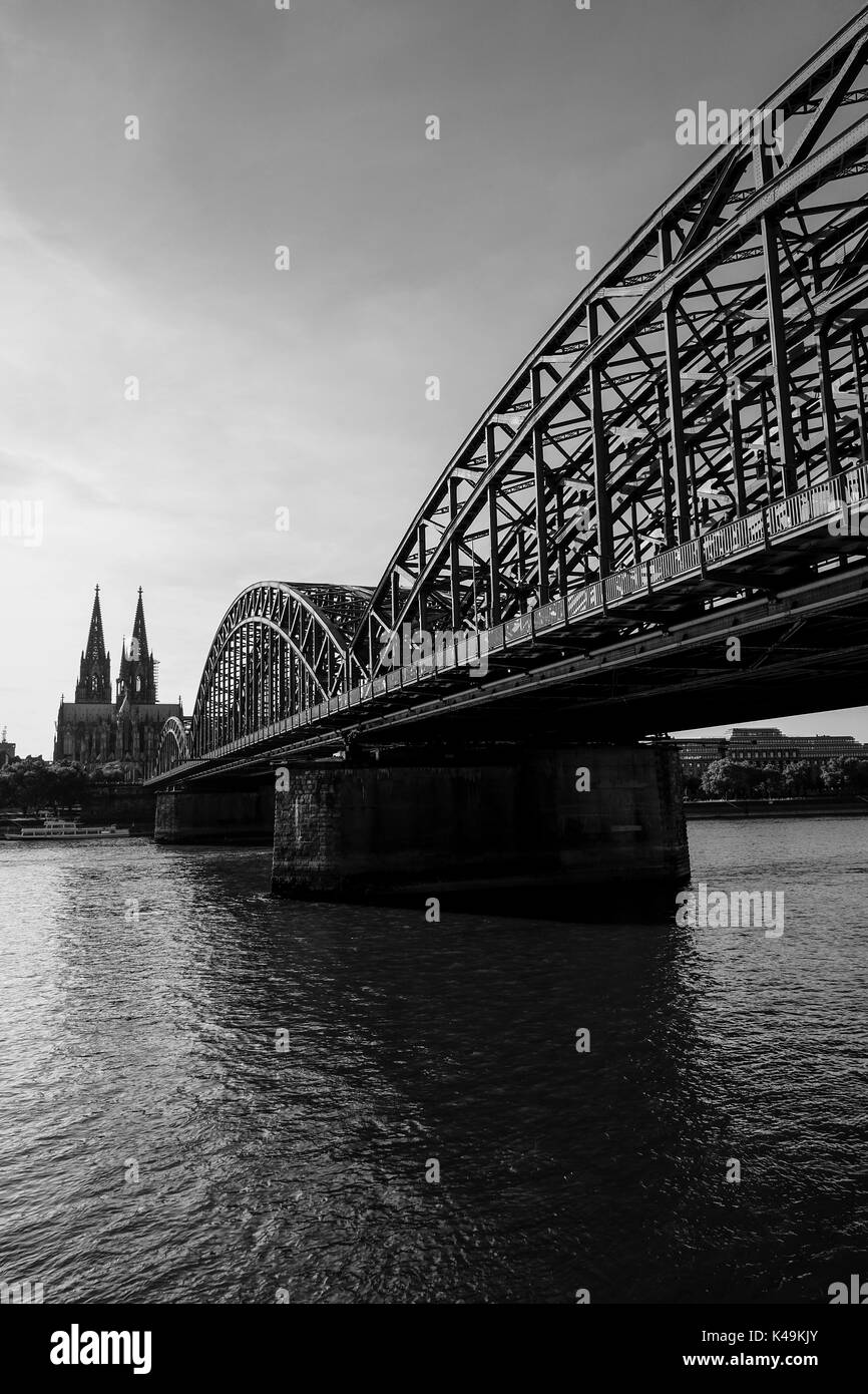 Cologne tower Black and White Stock Photos & Images - Alamy