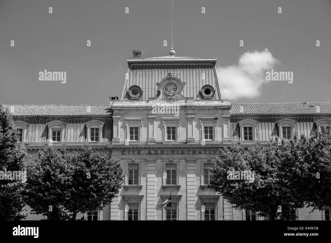 Avignon french france Black and White Stock Photos & Images Alamy