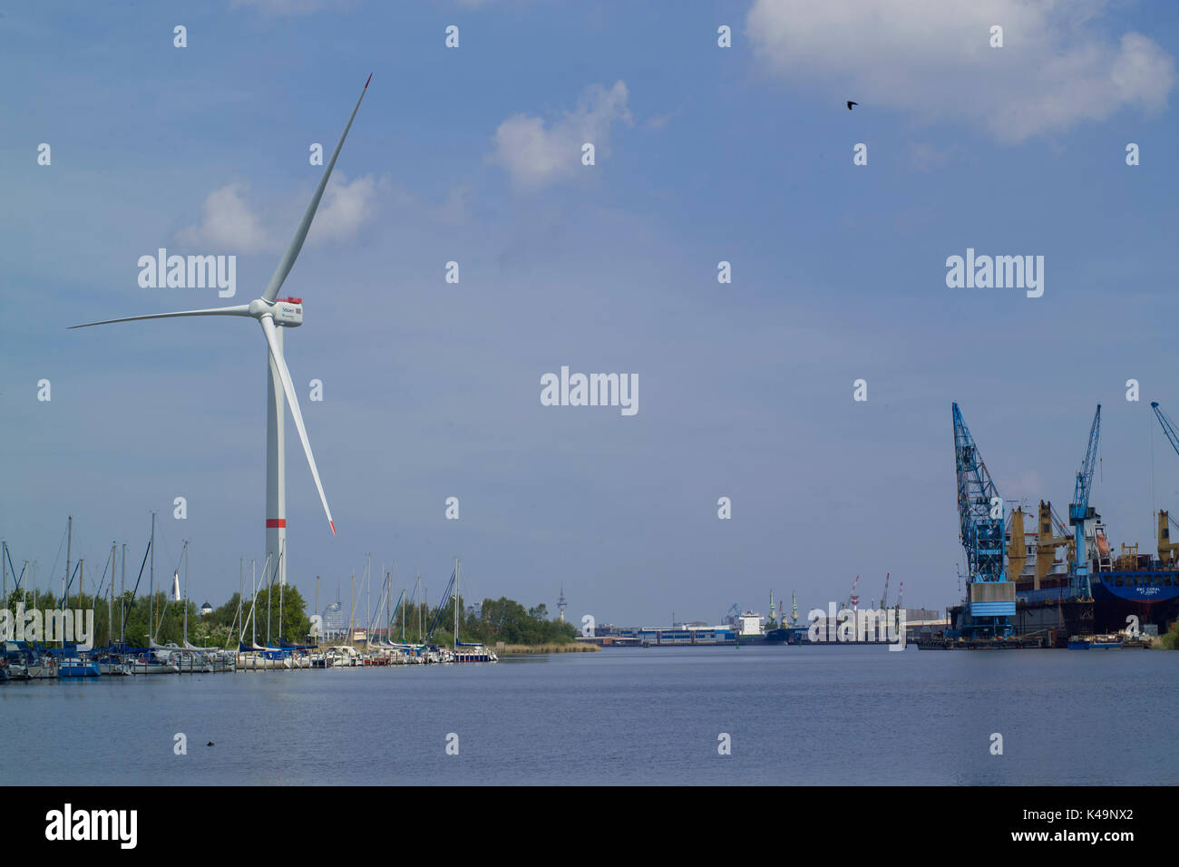 Largest Wind Turbine In The World Stock Photo Alamy