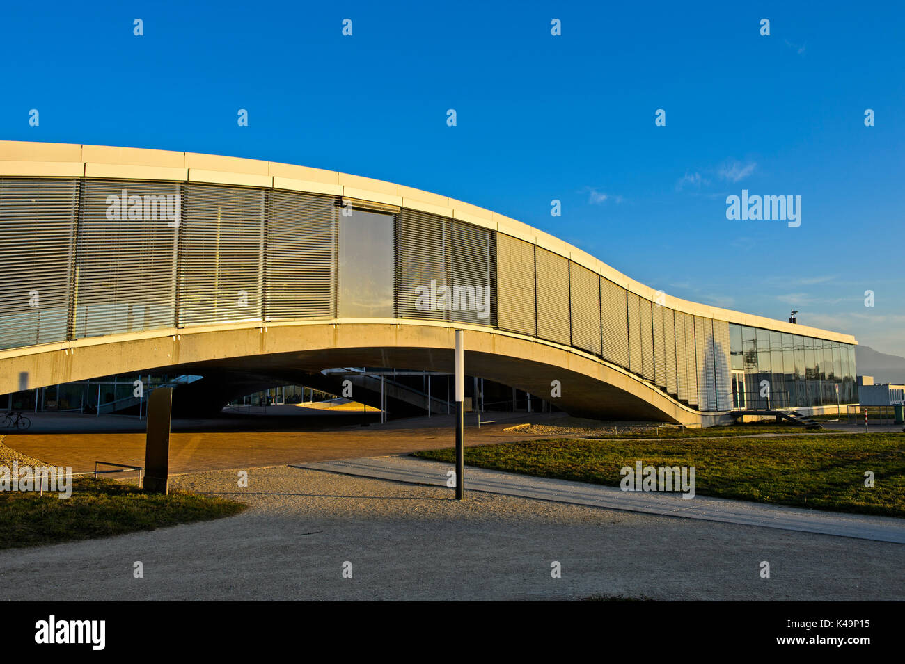 The Rolex Learning Center, Epfl, Lausanne, Switzerland Stock Photo