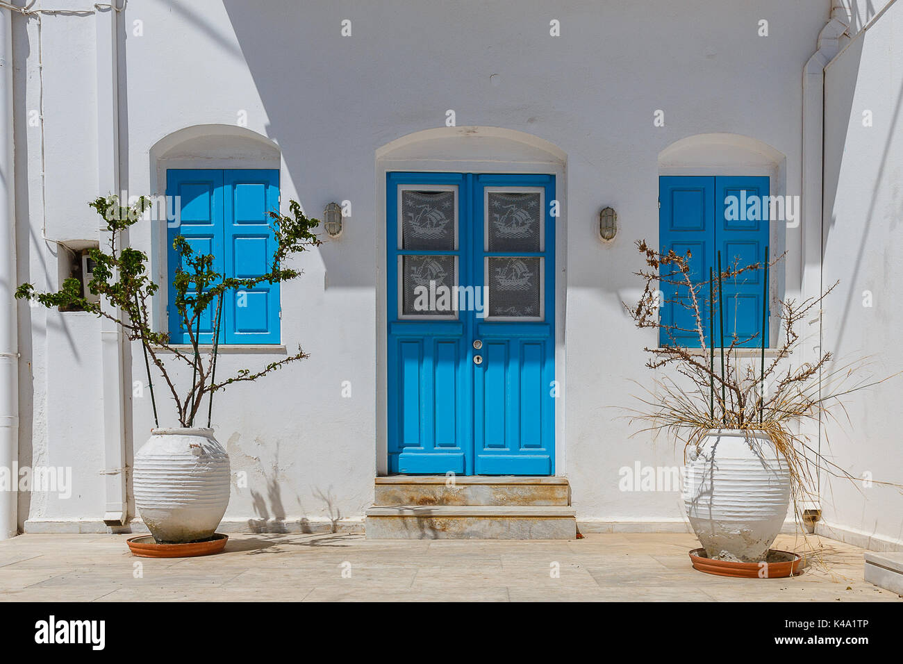 Typical cycladic house at Island Stock Photo Alamy
