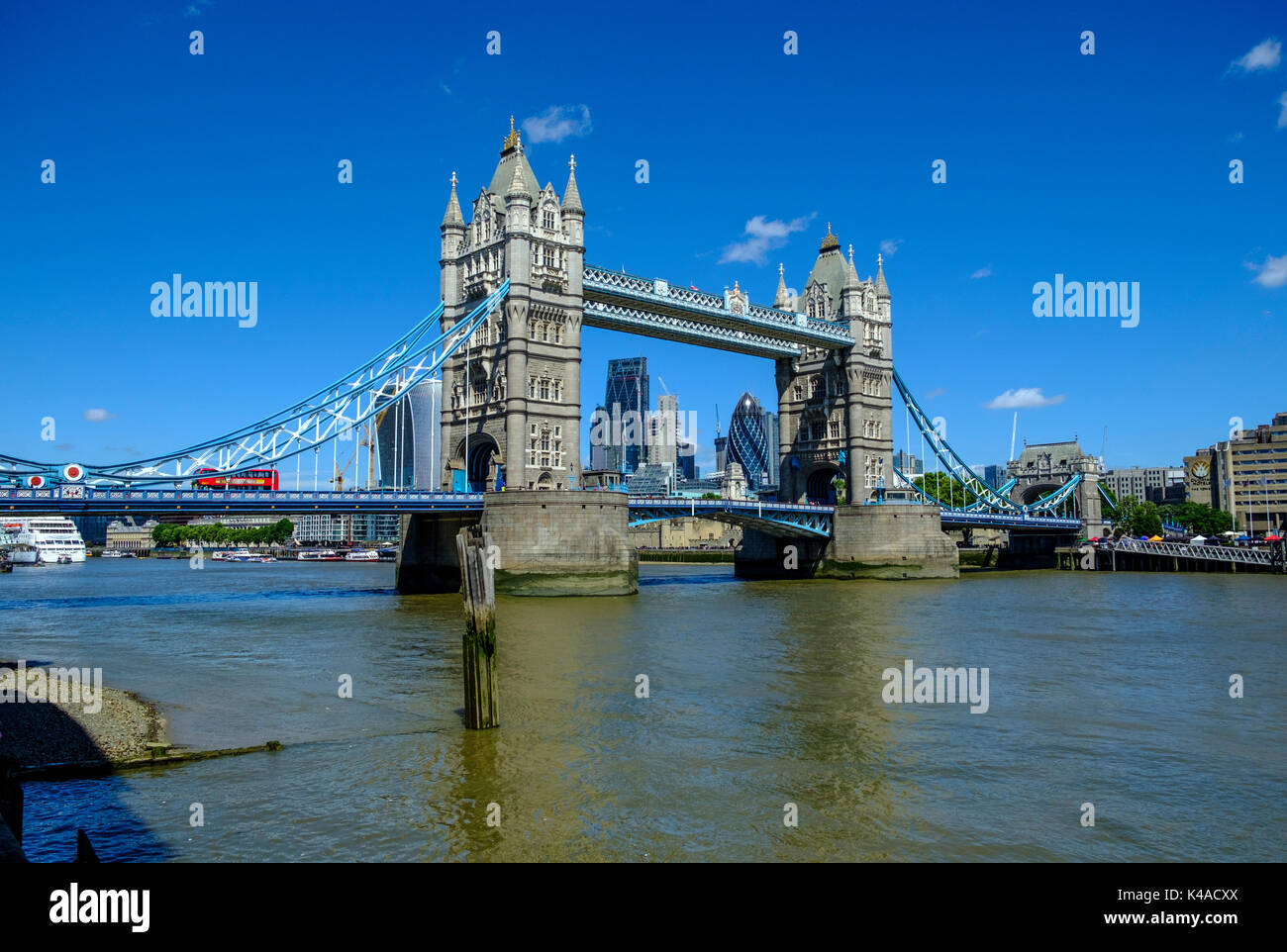 London Tower Bridge Stock Photo