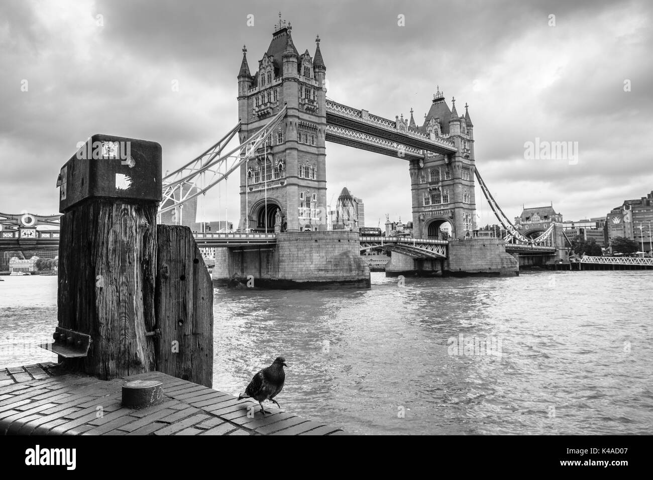 London Tower Bridge Stock Photo