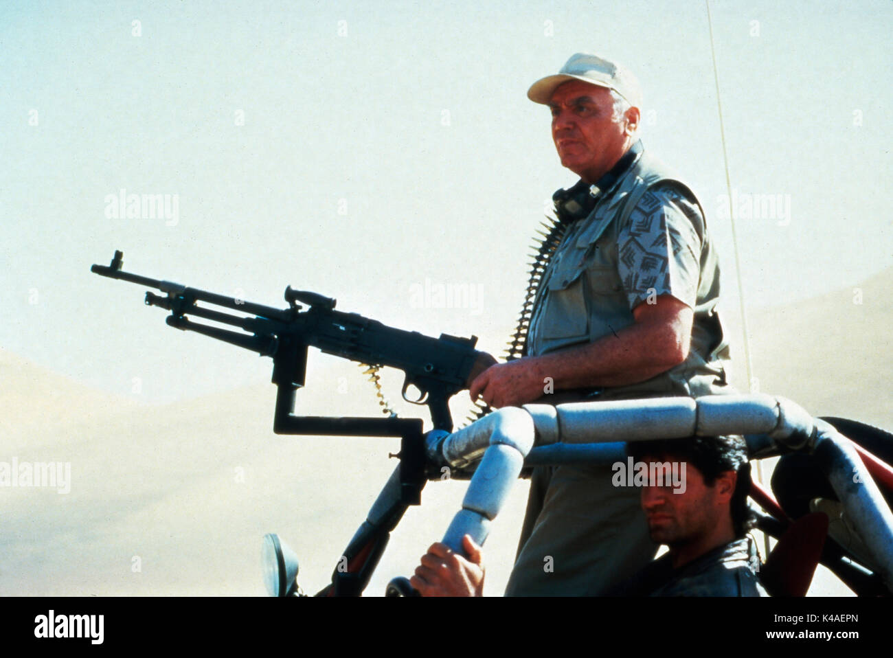 Skeleton Coast, aka: 24 Stunden bis zur Hölle, Südafrika/USA 1988, Regie: John Bud Cardos, Darsteller: Ernest Brognine, Daniel Greene Stock Photo