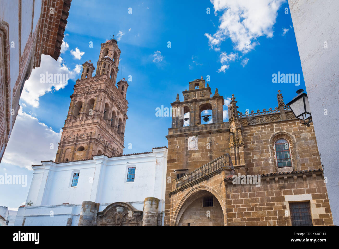 Church of Our Lady of Granada, Llerena, Extremadura, Spain Stock Photo