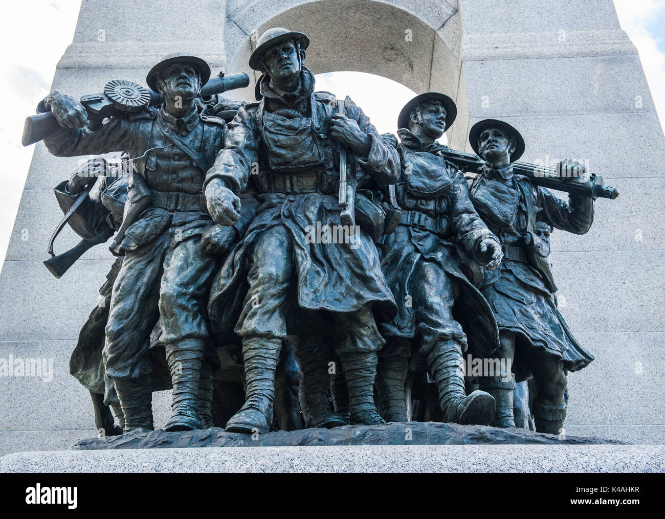 National War Memorial, Ottawa, Ontario, Canada Stock Photo
