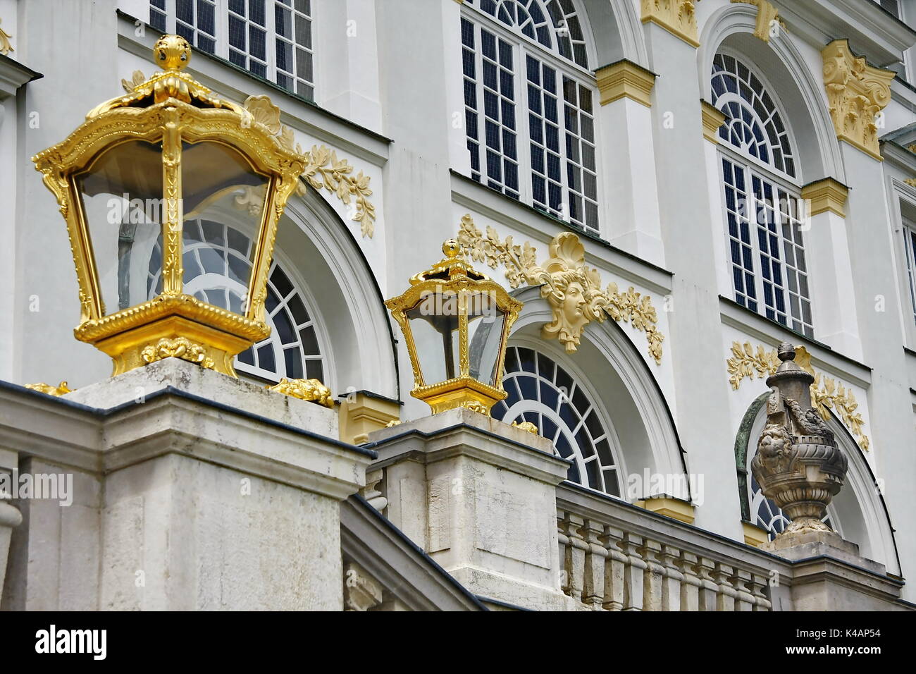 Castle Nymphenburg Stock Photo