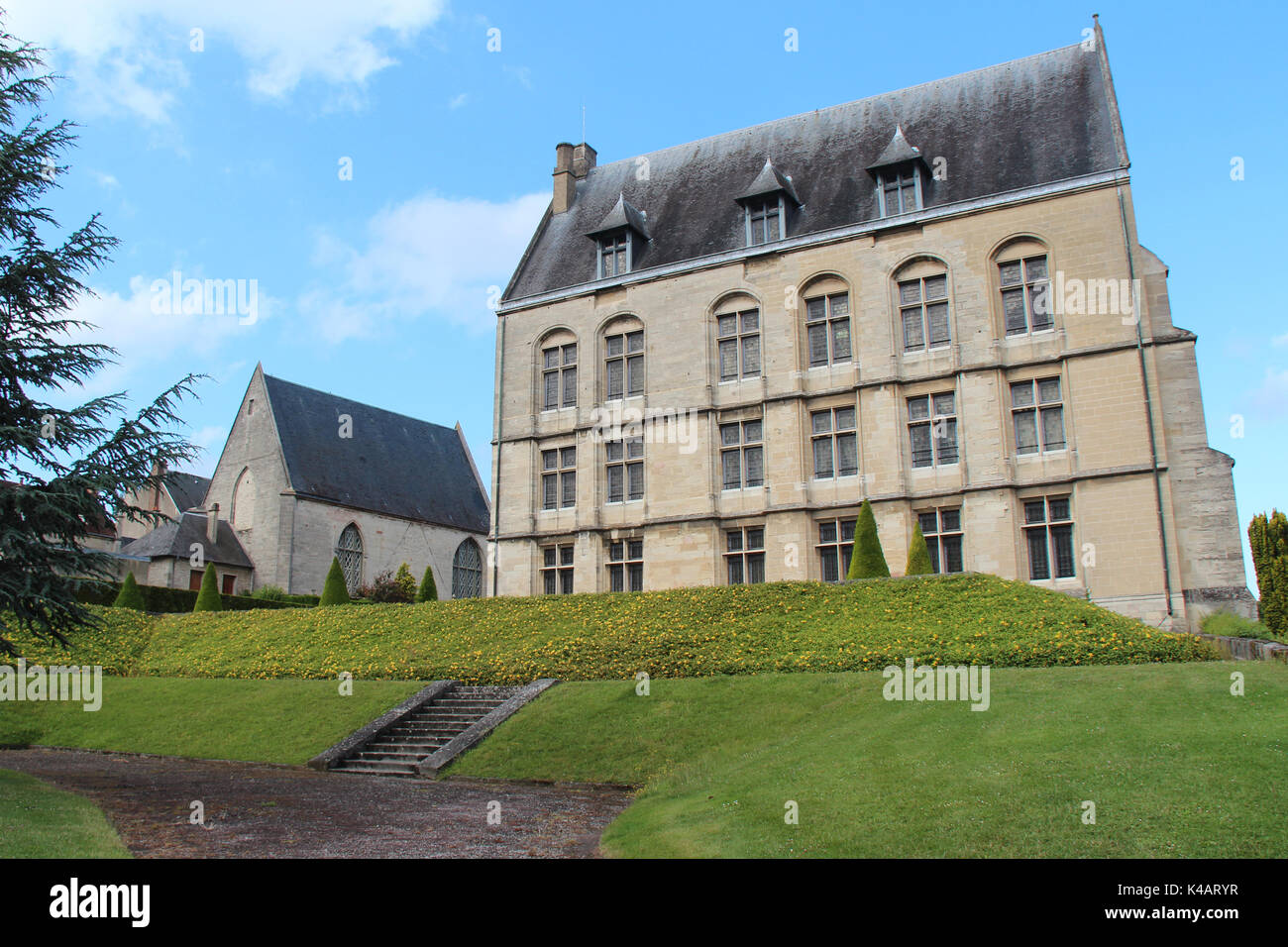 Medieval mansion in Argentan (France Stock Photo Alamy