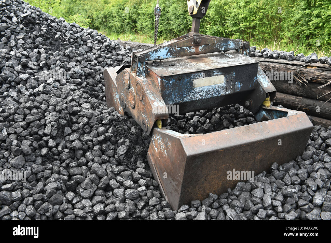 Coal Excavator Stock Photo