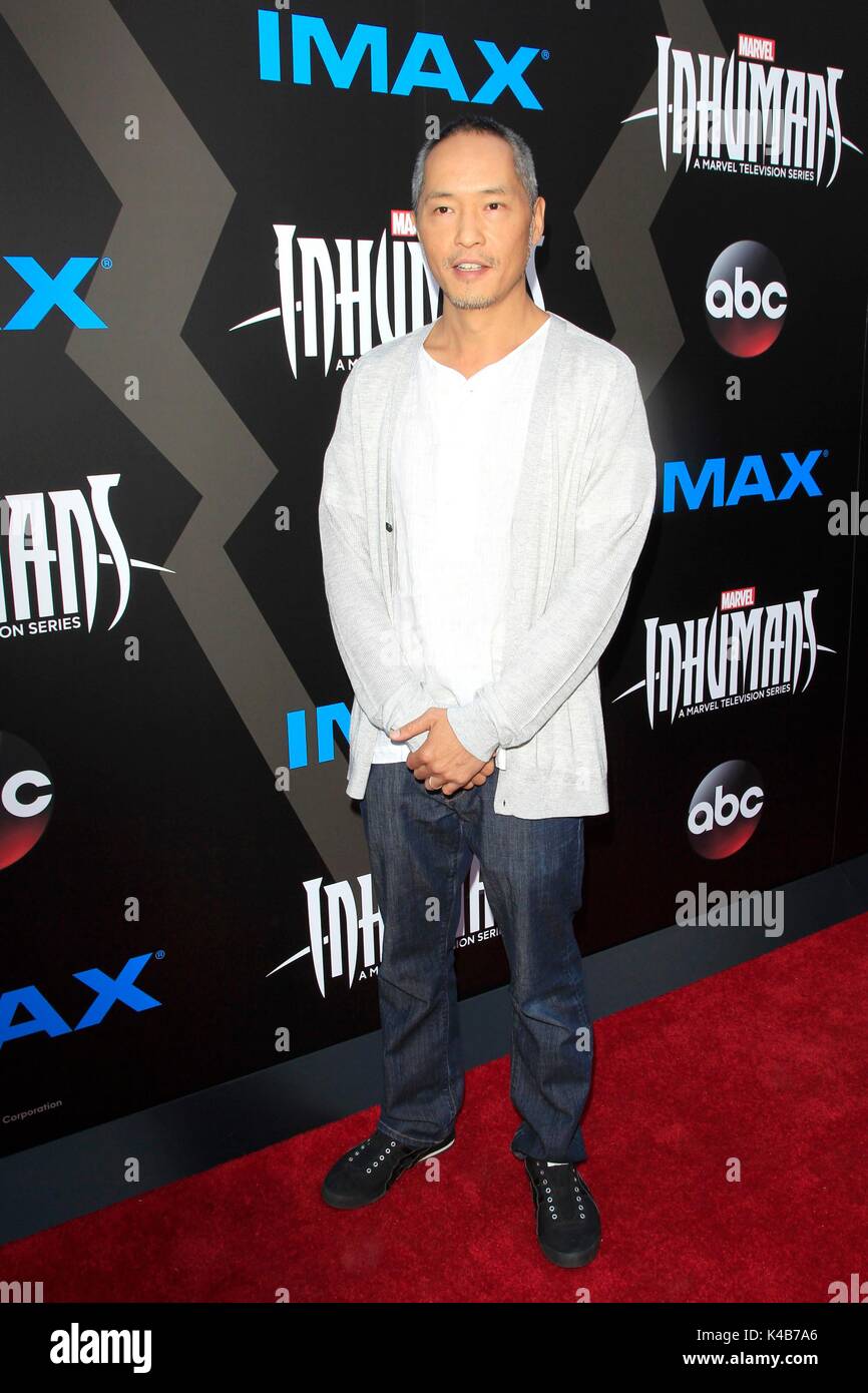 Los Angeles, CA, USA. 28th Aug, 2017. Ken Leung at arrivals for MARVEL'S INHUMANS Series Premiere, Universal CityWalk, Los Angeles, CA August 28, 2017. Credit: Priscilla Grant/Everett Collection/Alamy Live News Stock Photo