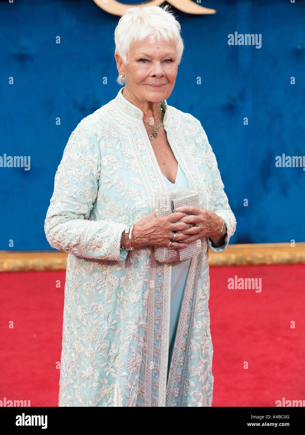 London, United Kingdom Of Great Britain And Northern Ireland. 05th Sep, 2017. Judi Dench attends VICTORIA & ABDUL - UK Premiere - London, England (05/09/2017) | usage worldwide Credit: dpa/Alamy Live News Stock Photo