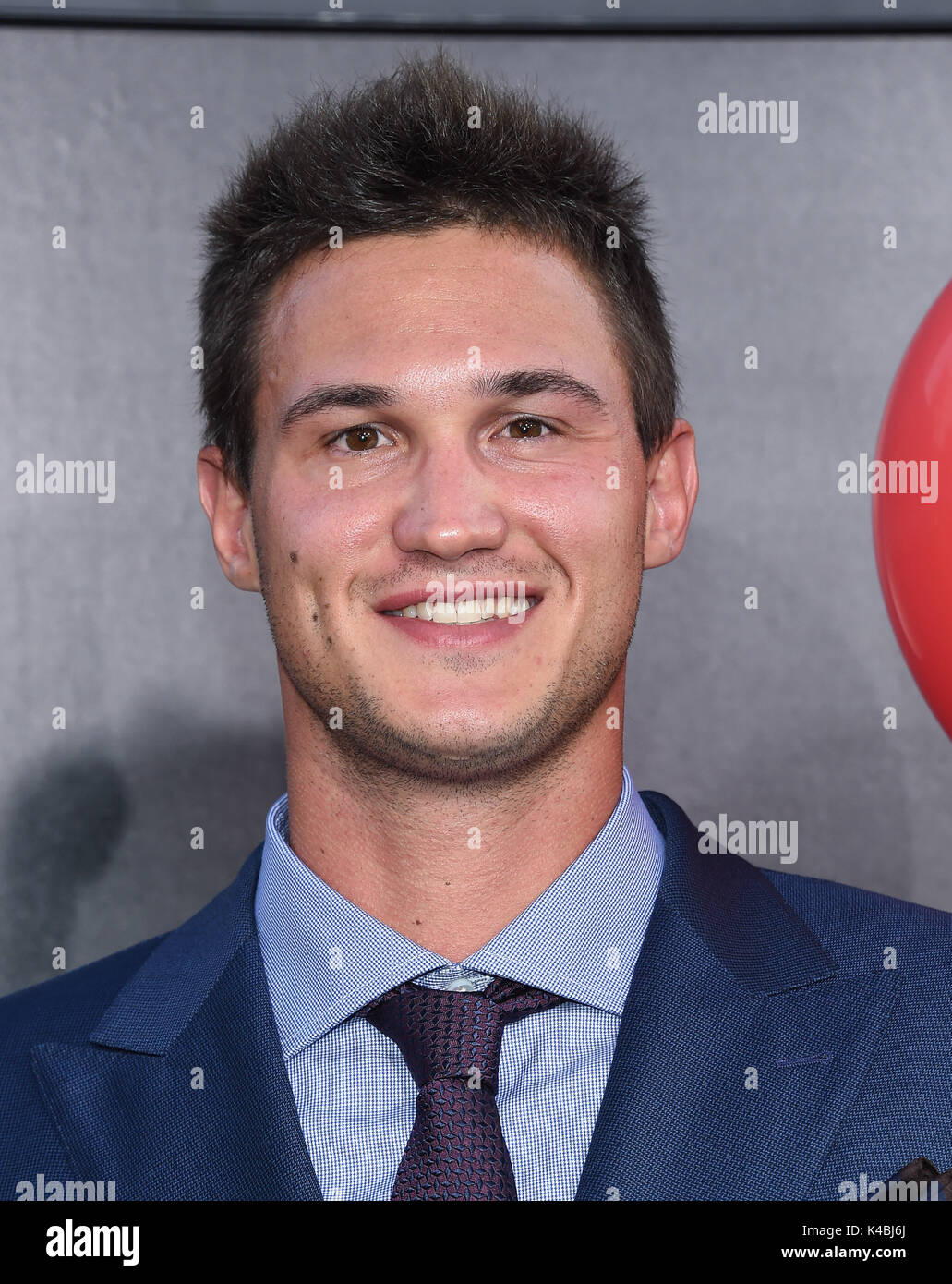 Hollywood, California, USA. 5th Sep, 2017. Danilo Gallinari arrives for the premiere of the film 'IT' at the Chinese theater. Credit: Lisa O'Connor/ZUMA Wire/Alamy Live News Stock Photo