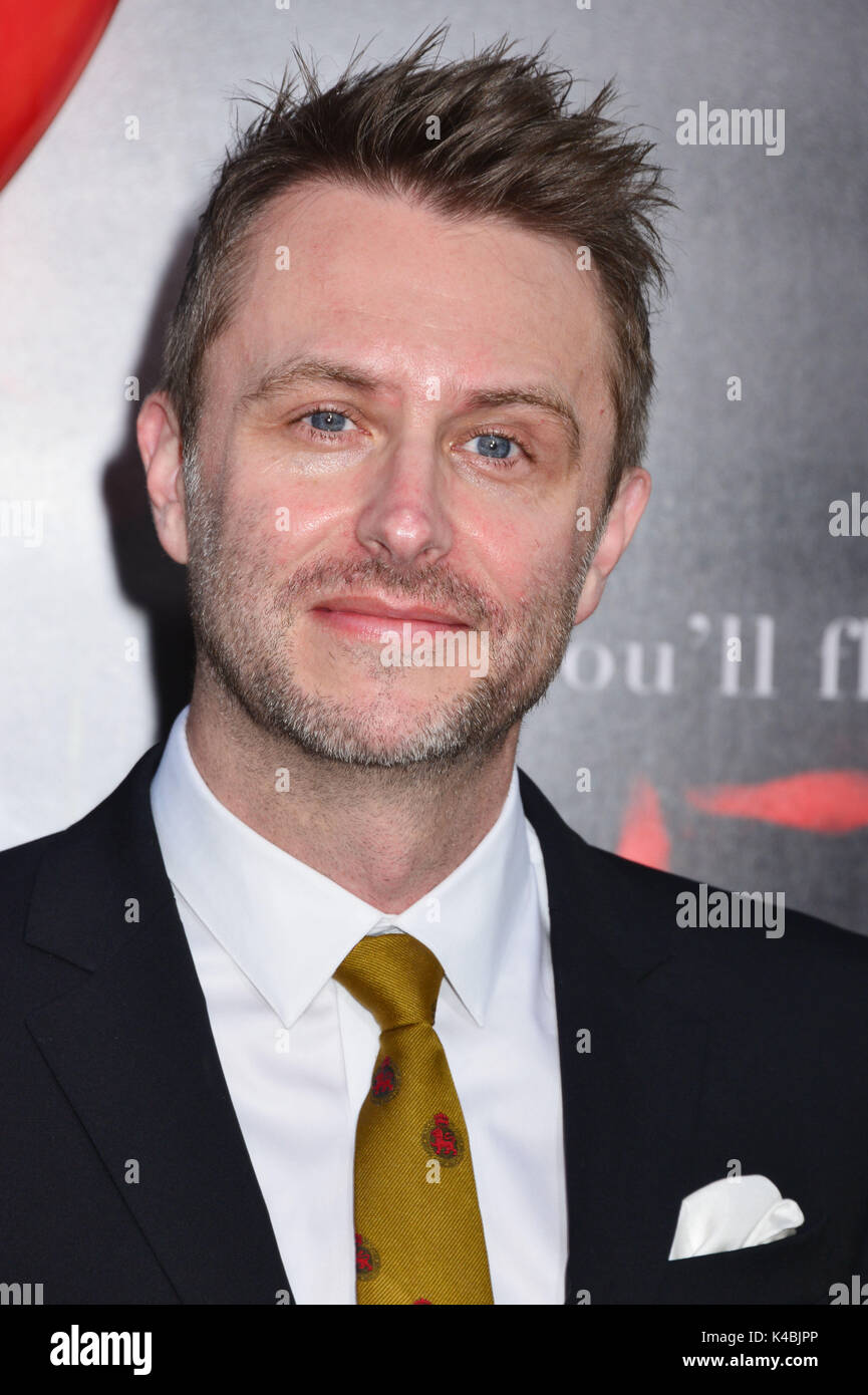 Los Angeles, USA. 05th Sep, 2017. Chris Hardwick arriving at the IT You'll Float Too Premiere at the TCL Chinese Theatre in Los Angeles. September 5, 2017. Credit: Tsuni/USA/Alamy Live News Stock Photo