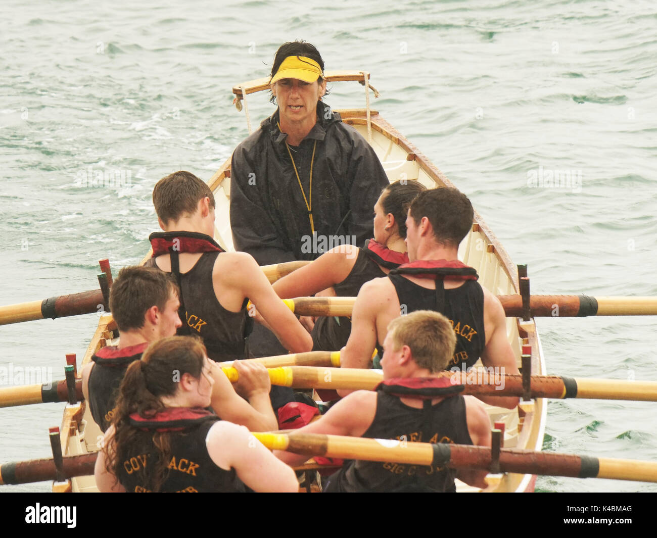 Pilot Gig Rowing Oar High Resolution Stock Photography and Images - Alamy