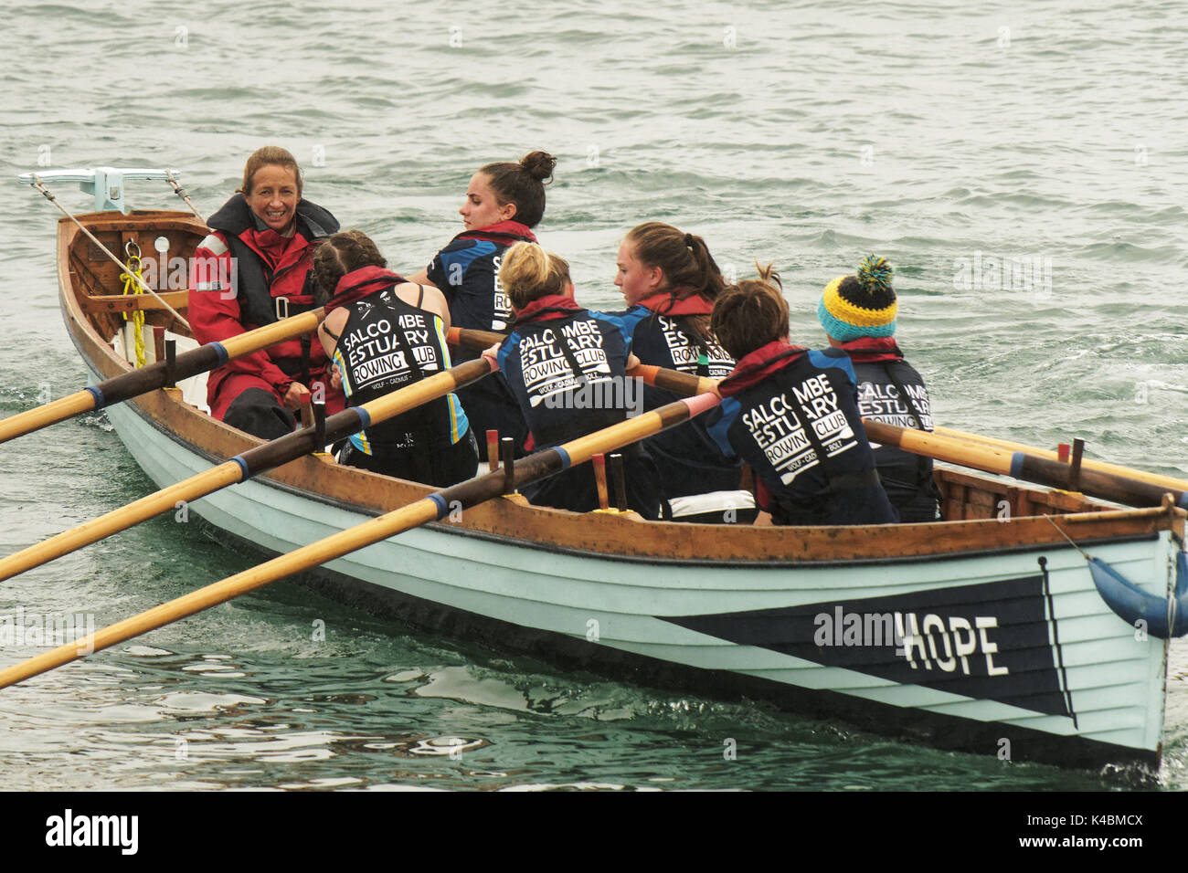 Pilot gig rowing oar hi-res stock photography and images - Alamy