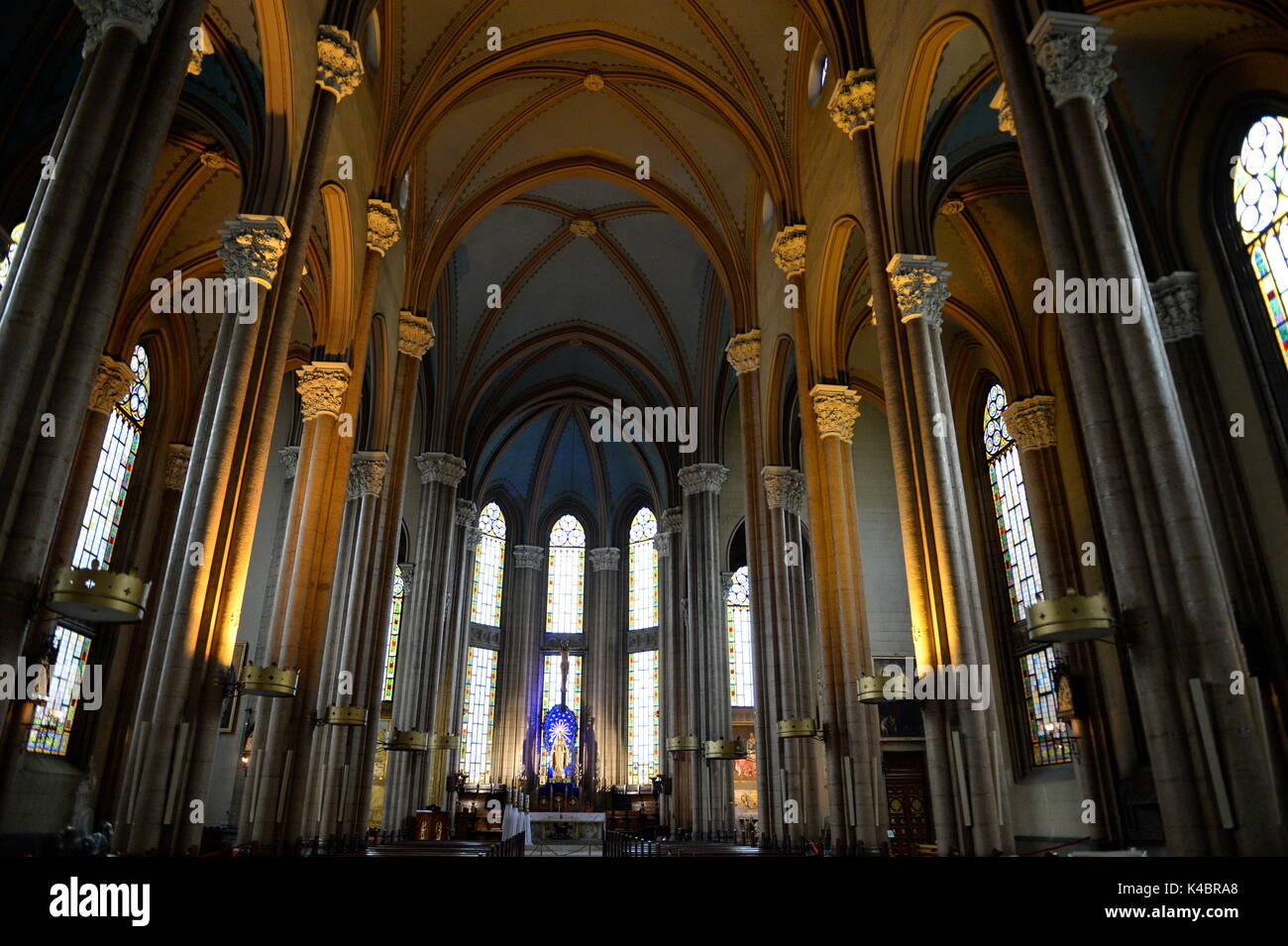 The St Antoine De Padoue Church In Istanbul Stock Photo