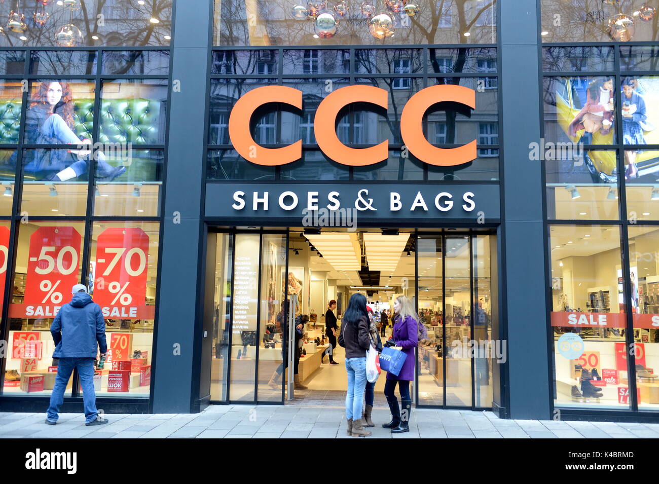 Ccc Polish Shoe Chain Stock Photo - Alamy