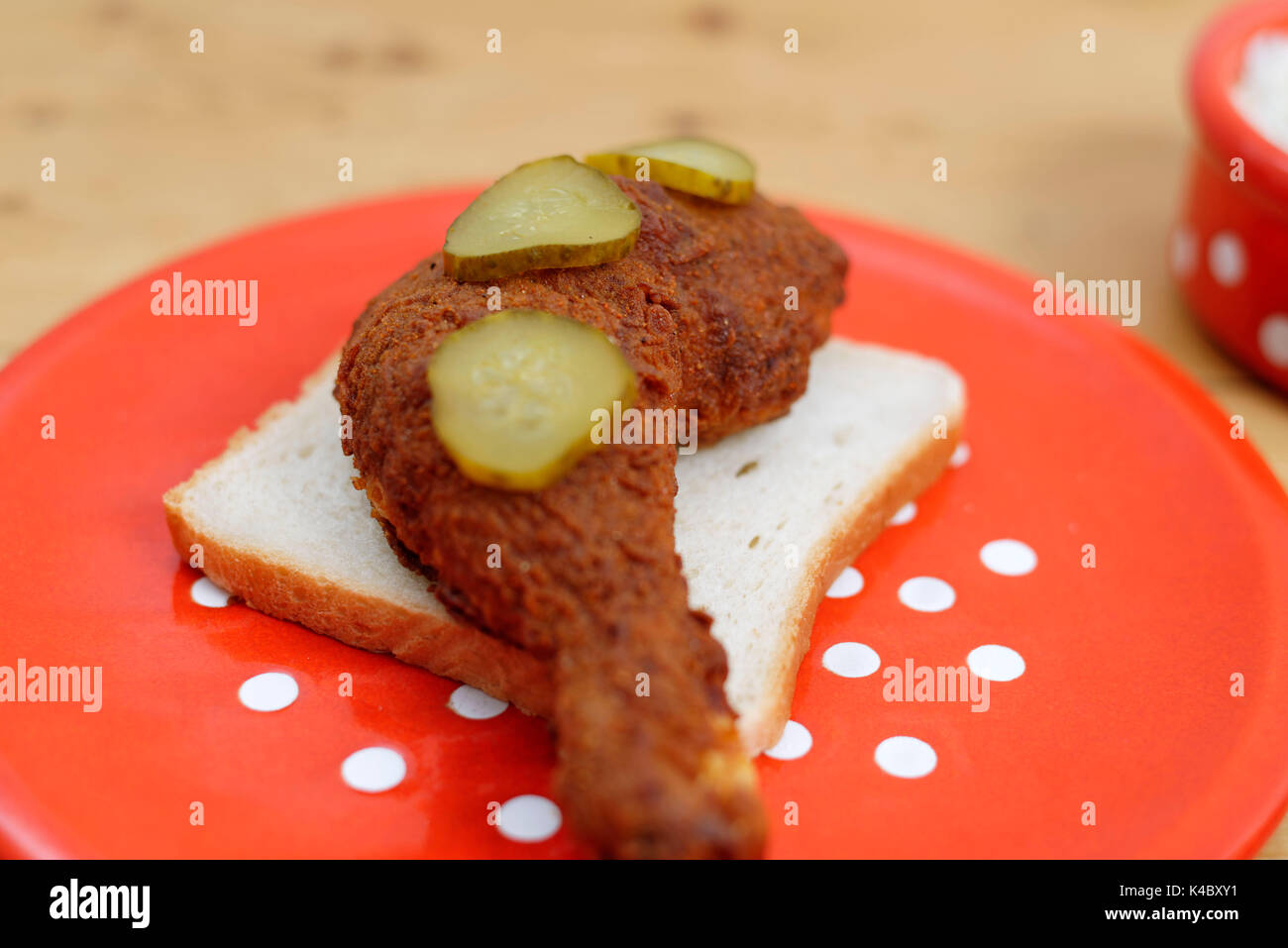 Nashville Hot Chicken Stock Photo - Alamy