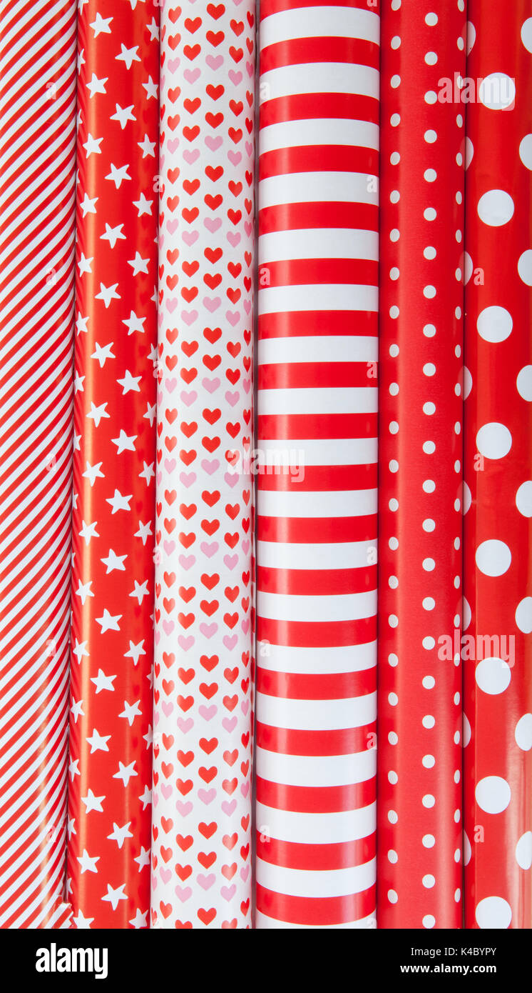 Colorful Wrapping Paper Stock Photo - Alamy