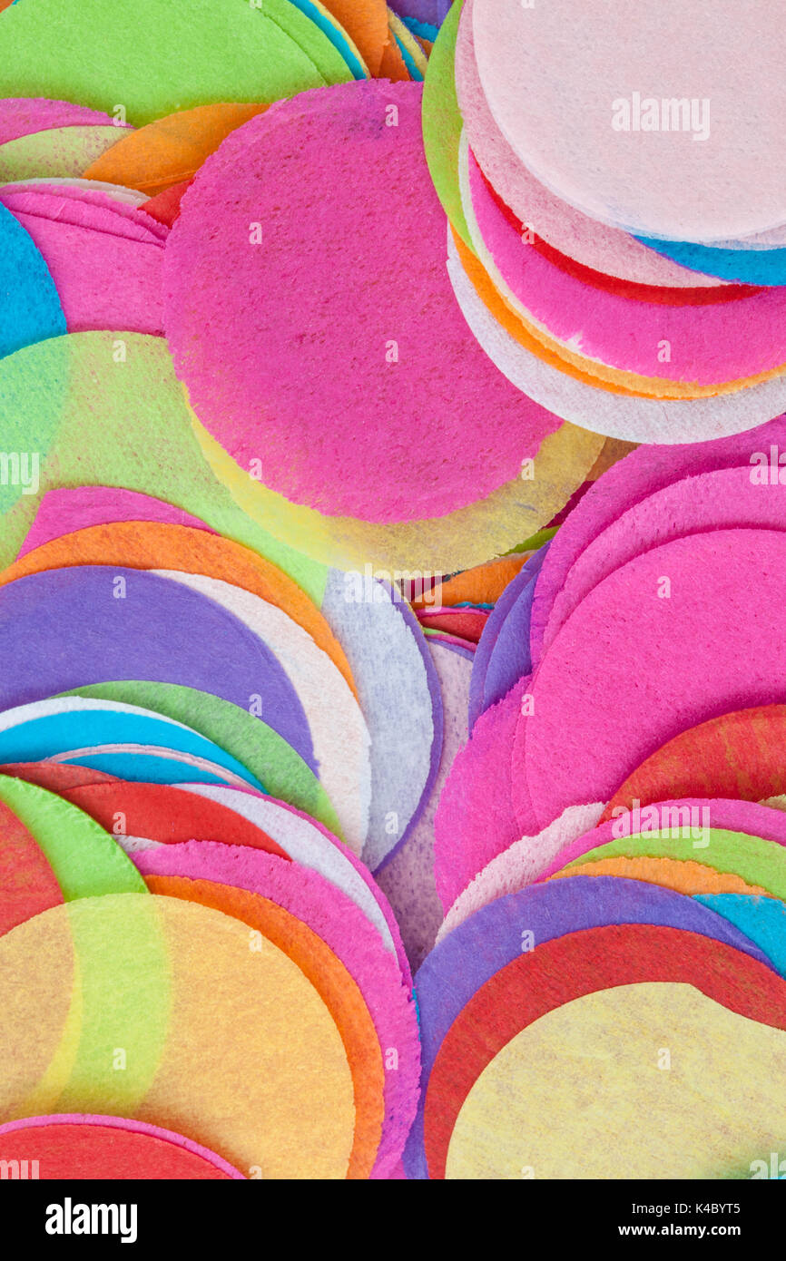 Colorful Paper Confetti Stock Photo - Alamy