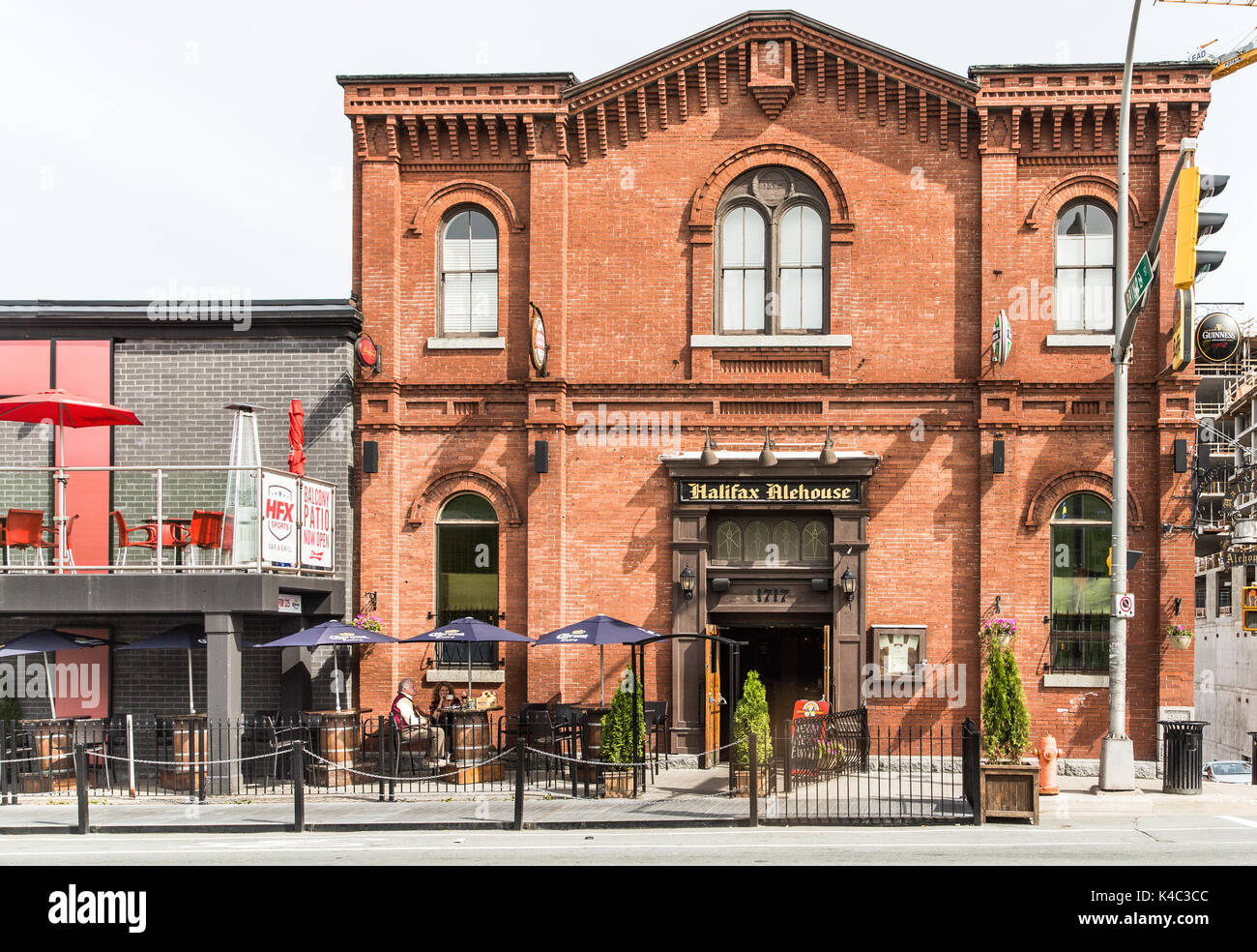 Halifax Alehouse in downtown Halifax Stock Photo Alamy