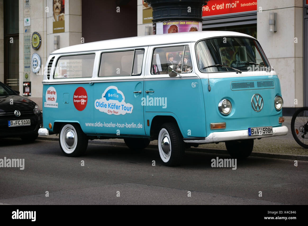 Old Vw Bus Stock Photo