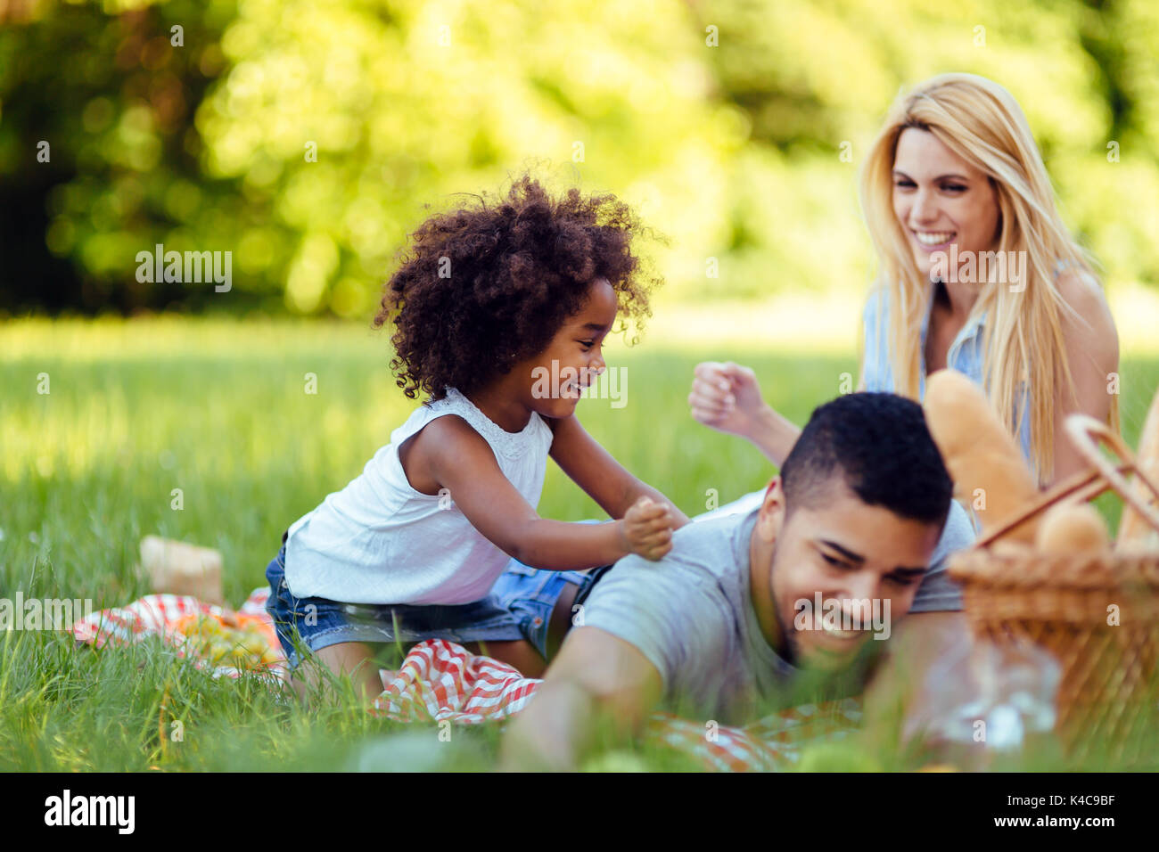 Picnic playful hi-res stock photography and images - Alamy