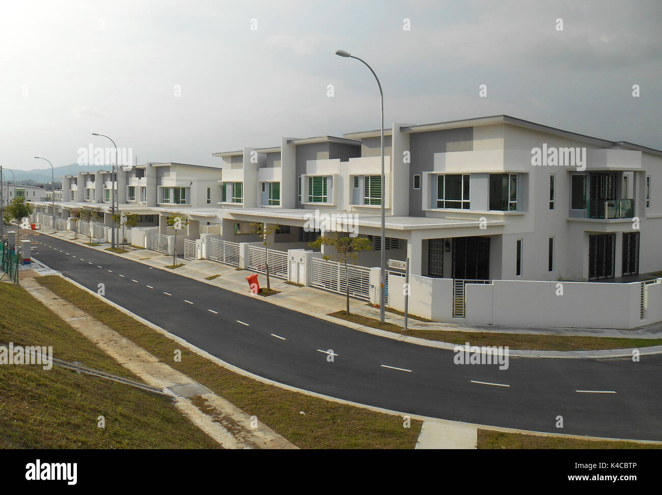SEREMBAN, MALAYSIA MARCH 29, 2017 Modern design double story high