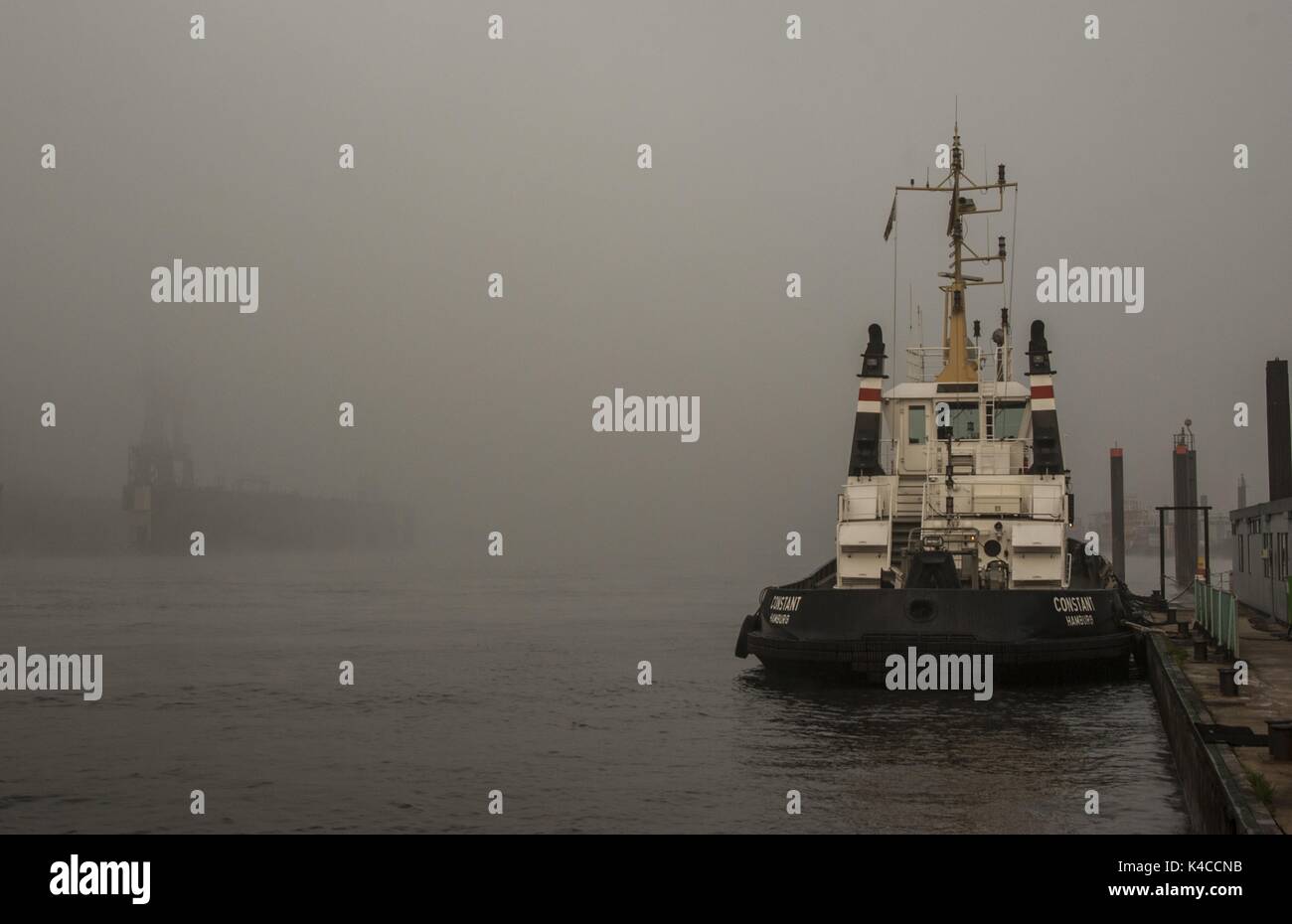 Hamburg Tugboat Stock Photo