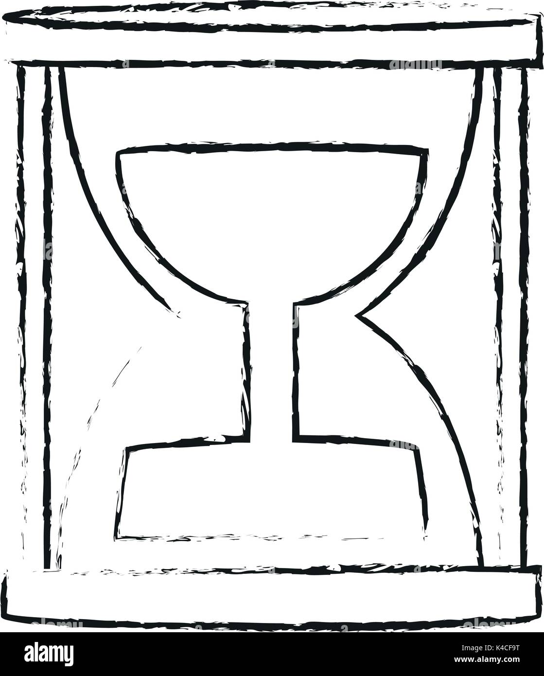 hourglass or sandglass icon image Stock Vector Image & Art - Alamy