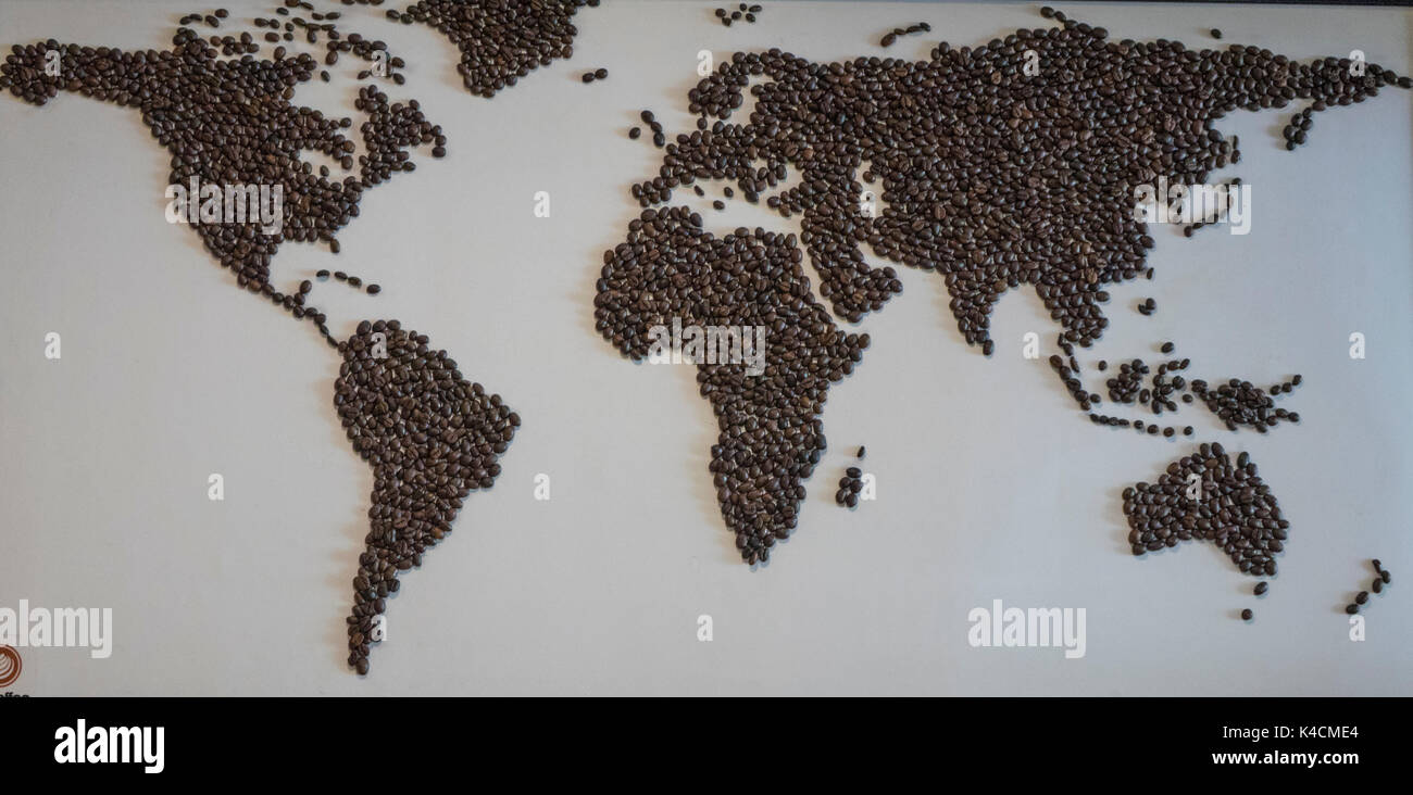 Worldmap hires stock photography and images Alamy