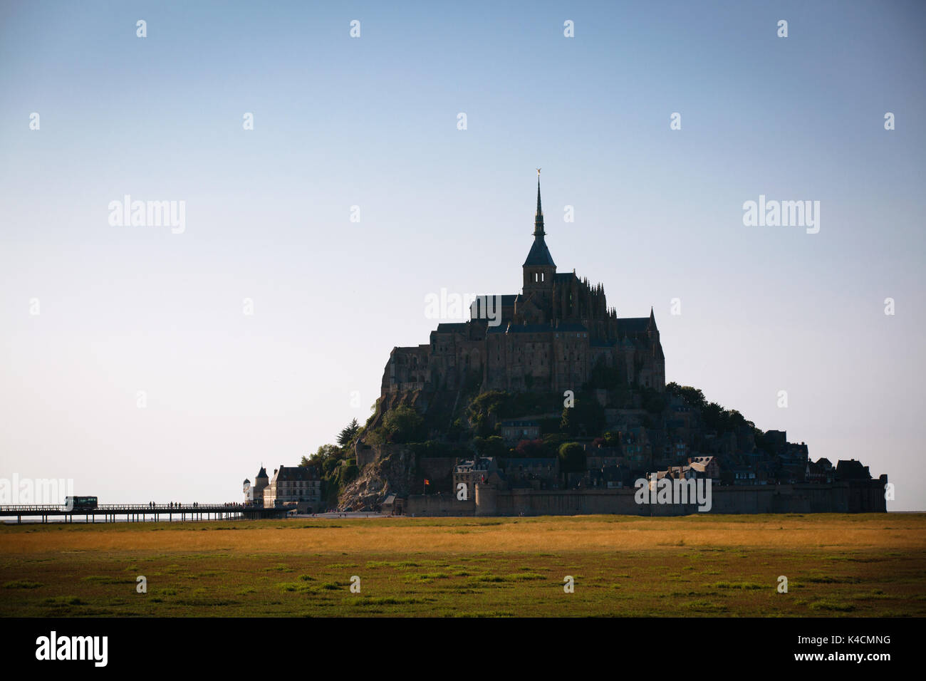 Mont Saint-Michel Normandie Stock Photo