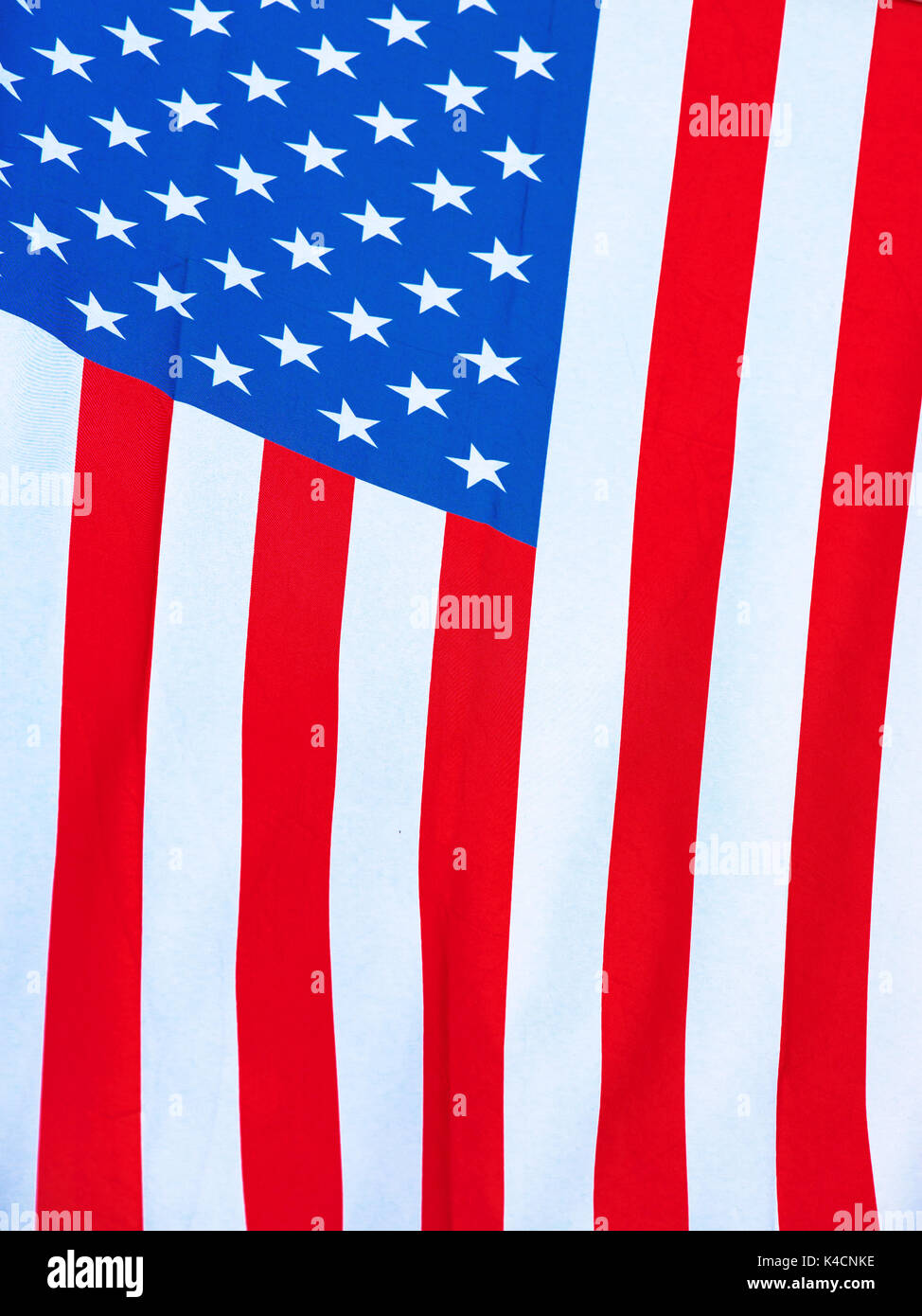 Usa, American Flag Stock Photo