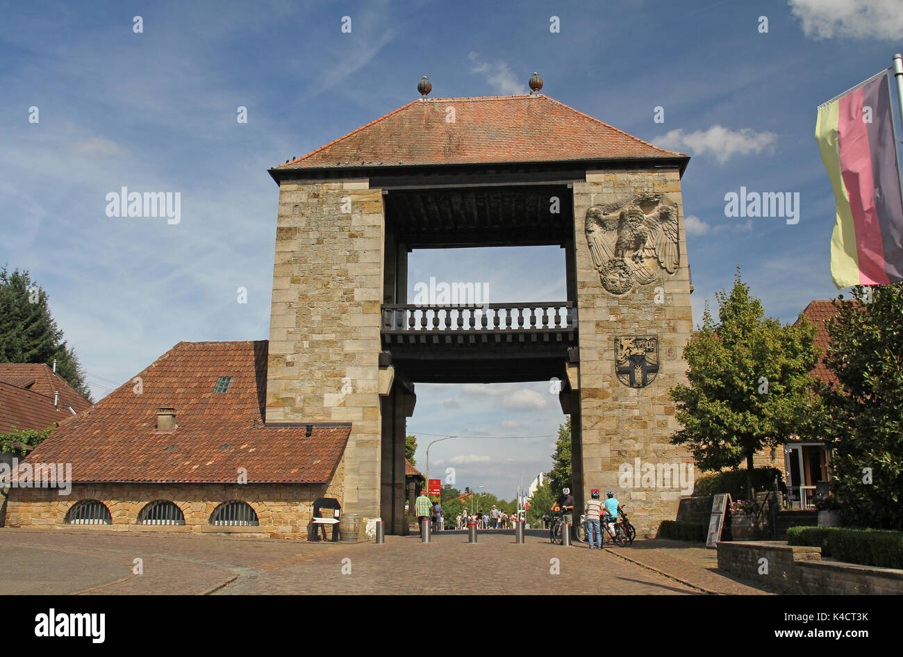 German Wine, Gate In Schweigen, Rechtenbach, Rhineland Palatinate