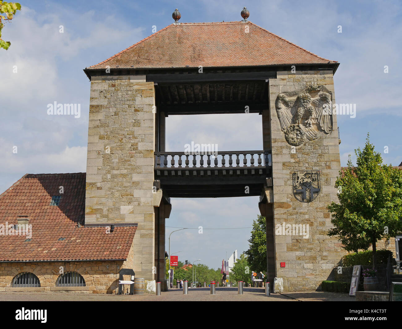German Wine, Gate In Schweigen, Rechtenbach, Rhineland Palatinate
