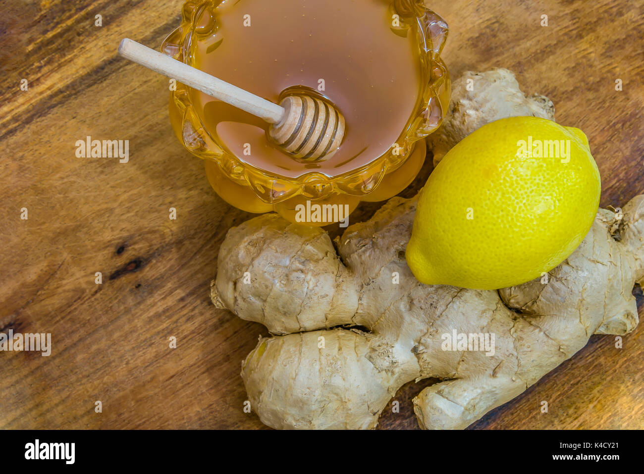 honey lemon and ginger Ginger Lemon drops Stock Photo Alamy