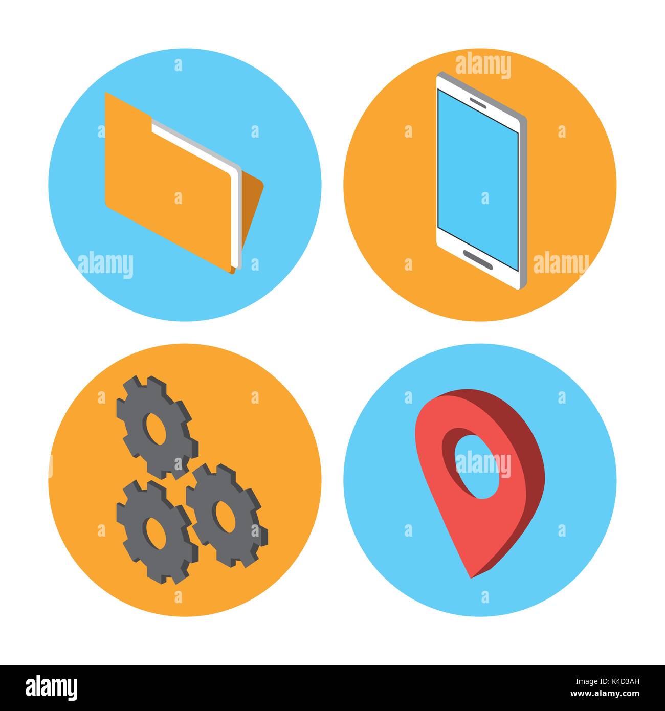 Internet and technology icons Stock Vector