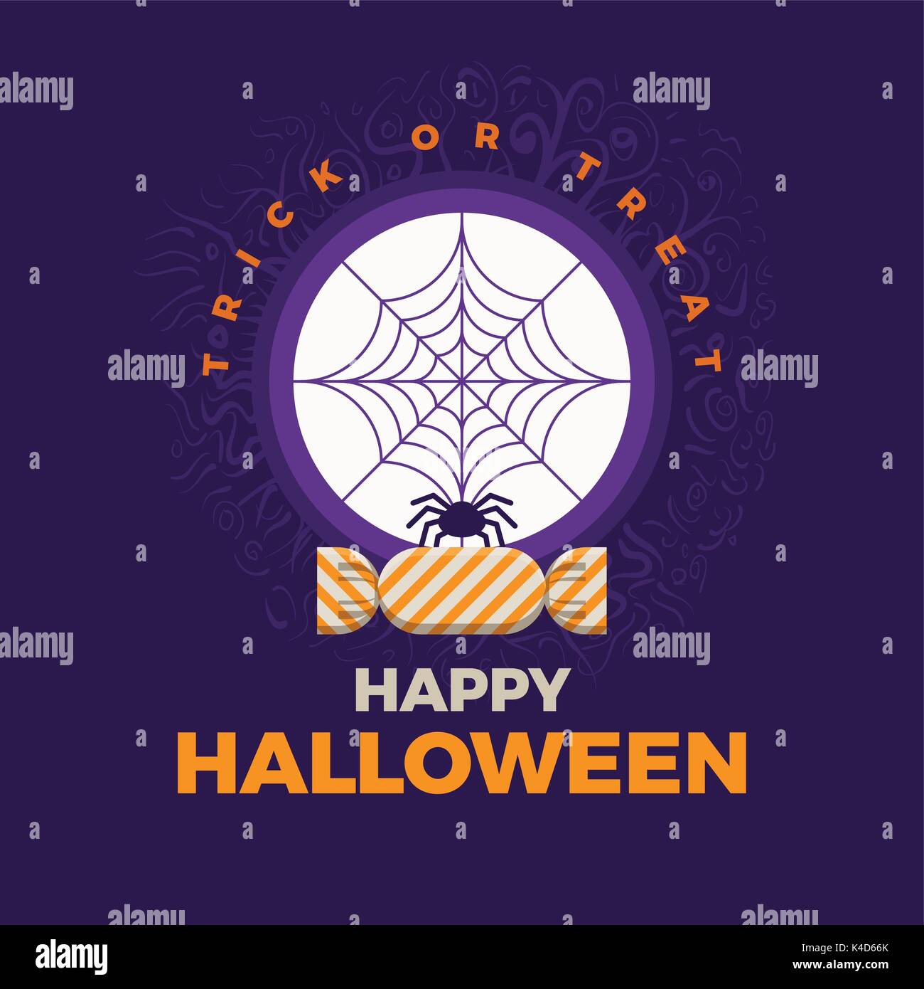Hallween Design Creepy and cute halloween design hi-res stock photography and images ...