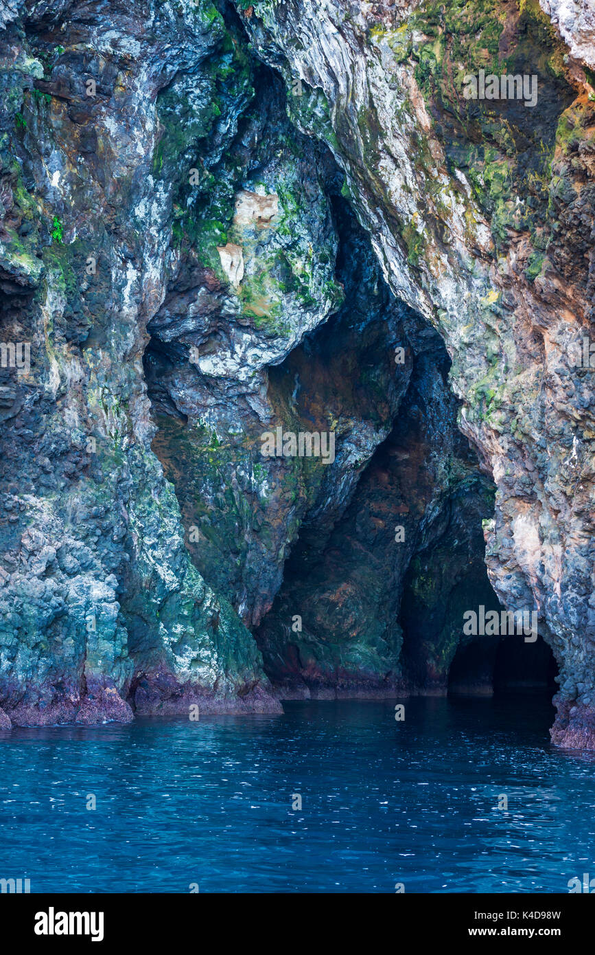 Entrance to the Painted Cave, Santa Cruz Island, Channel Islands