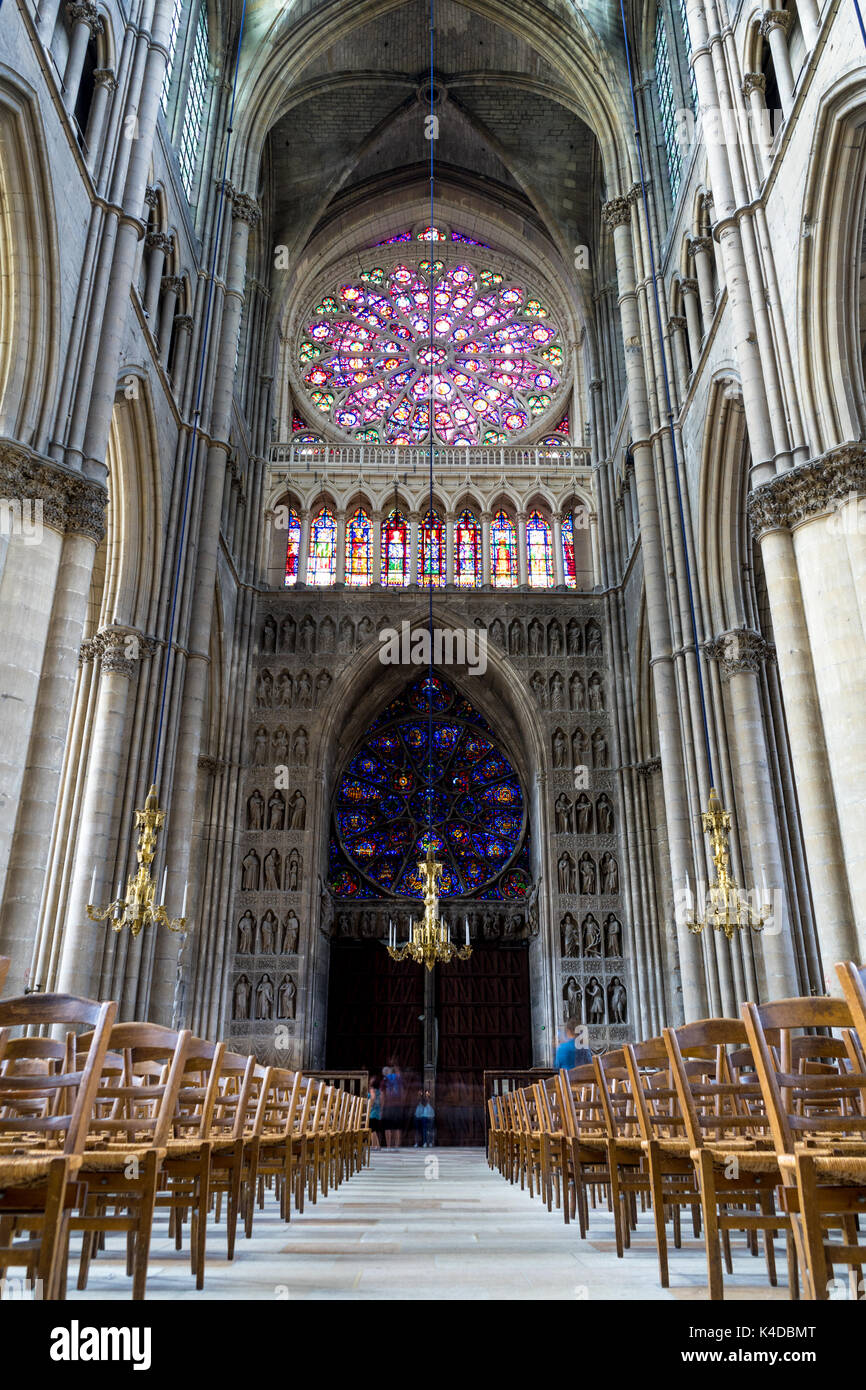 cathedral reims Stock Photo