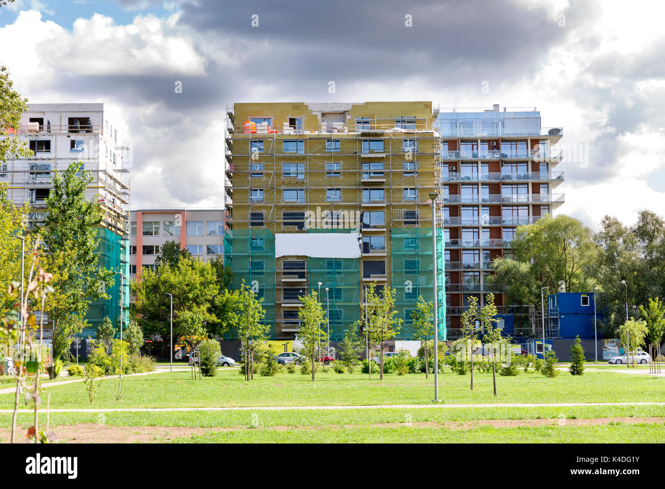 A closer look at Modern Apartment Building Insulation
