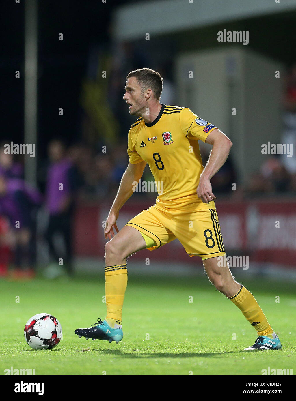 Wales Andy King During The 2018 Fifa World Cup Qualifying Group D Wales Andy King During The 2018 Fifa World Cup Qualifying Group D Match At Stadionul Zimbru In Chisinau Moldova Press Association Photo