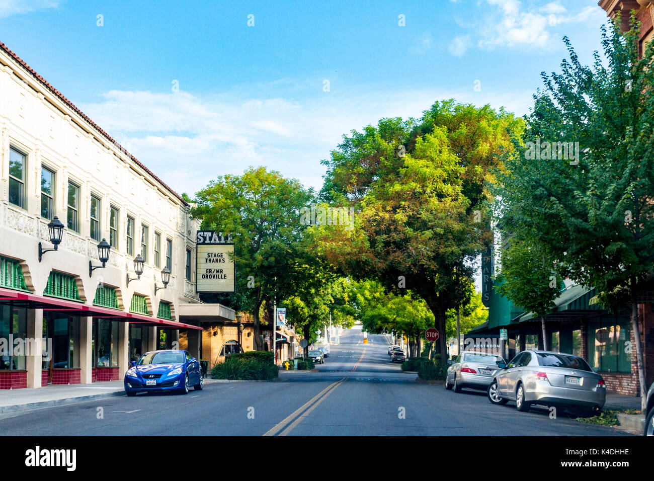 Downtown Oroville California Stock Photo - Alamy